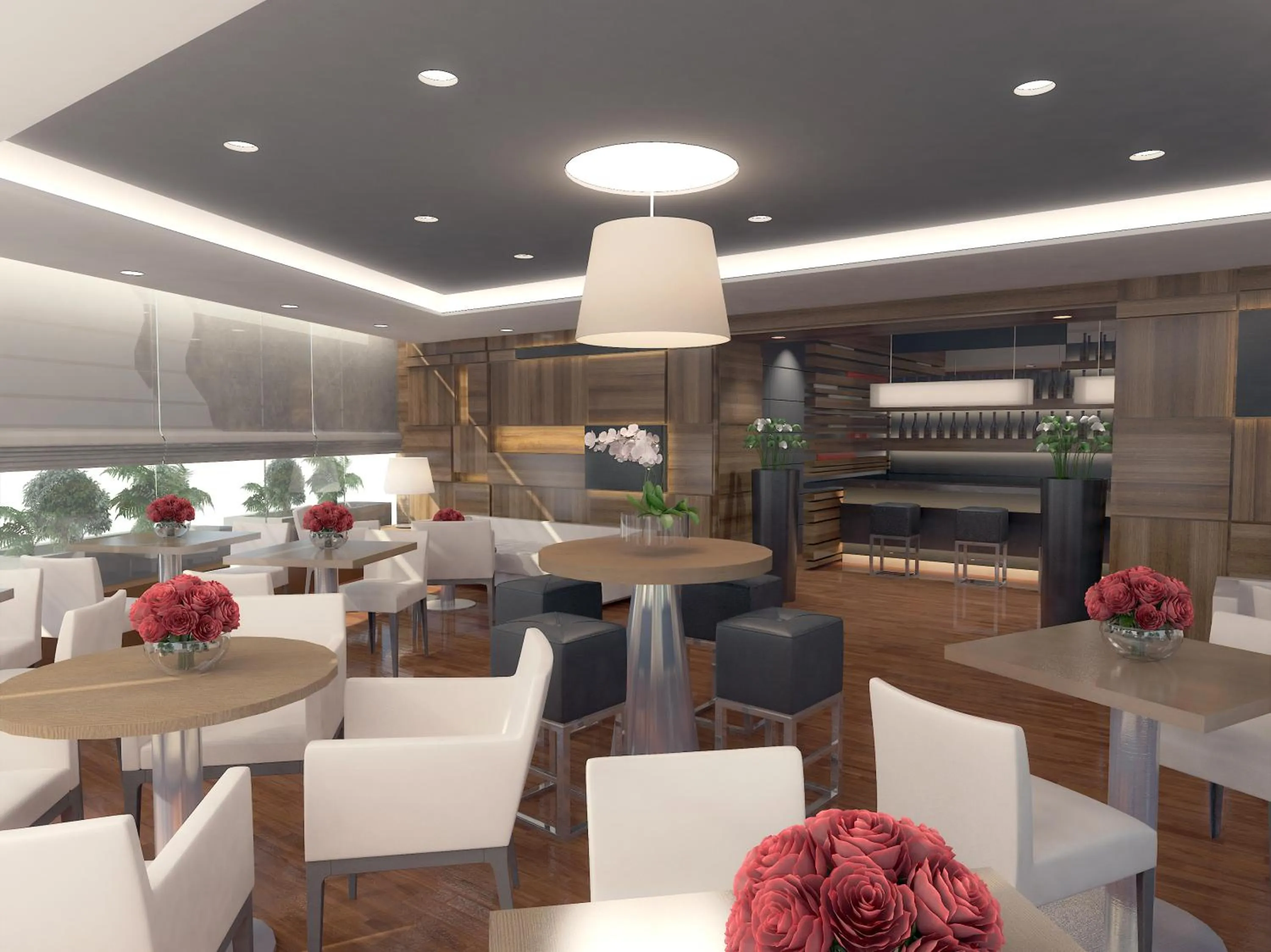 Restaurant/places to eat in ParkTower Suites