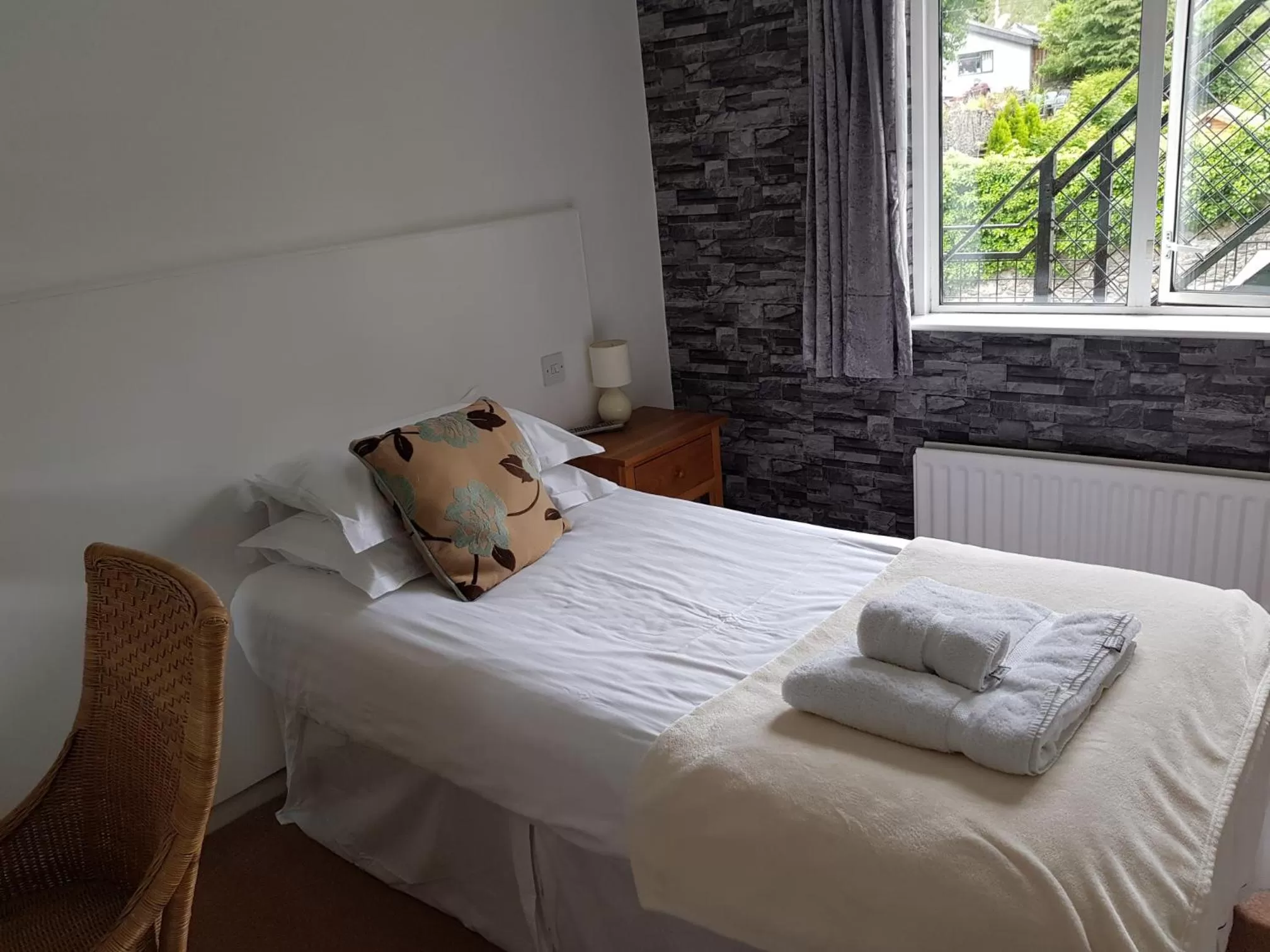 Bed in Glan Aber Hotel