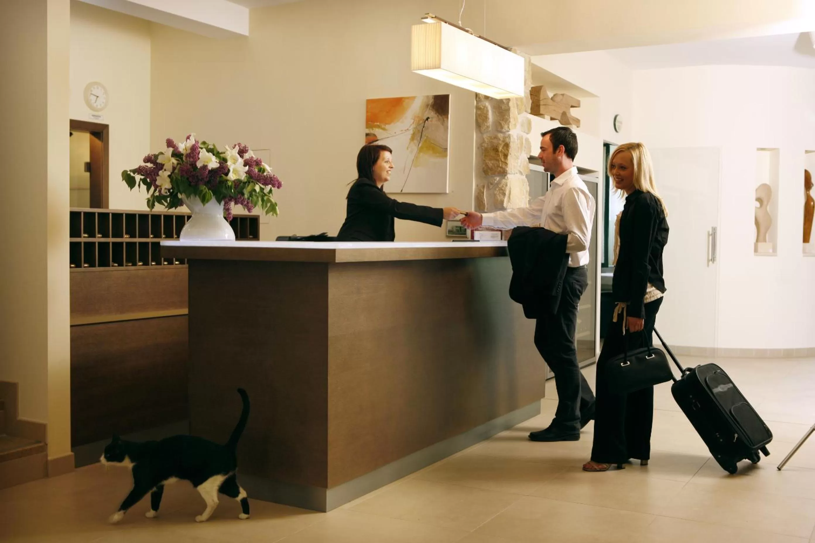 Lobby or reception in BIRKENHOF GOLS - B & B - Wohlfühl Hotel mit Wochenend-Restaurant