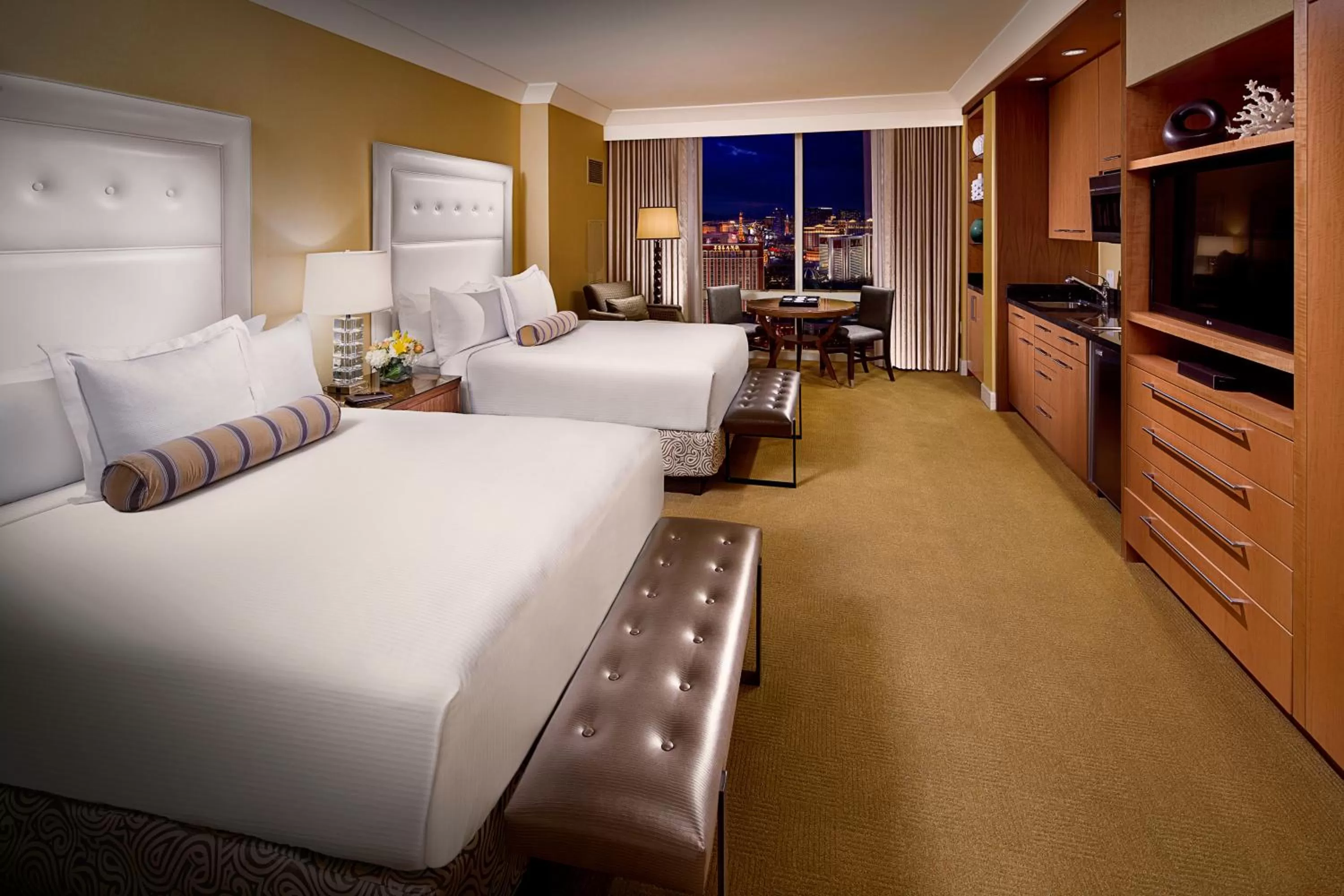 Bed in Trump International Hotel Las Vegas