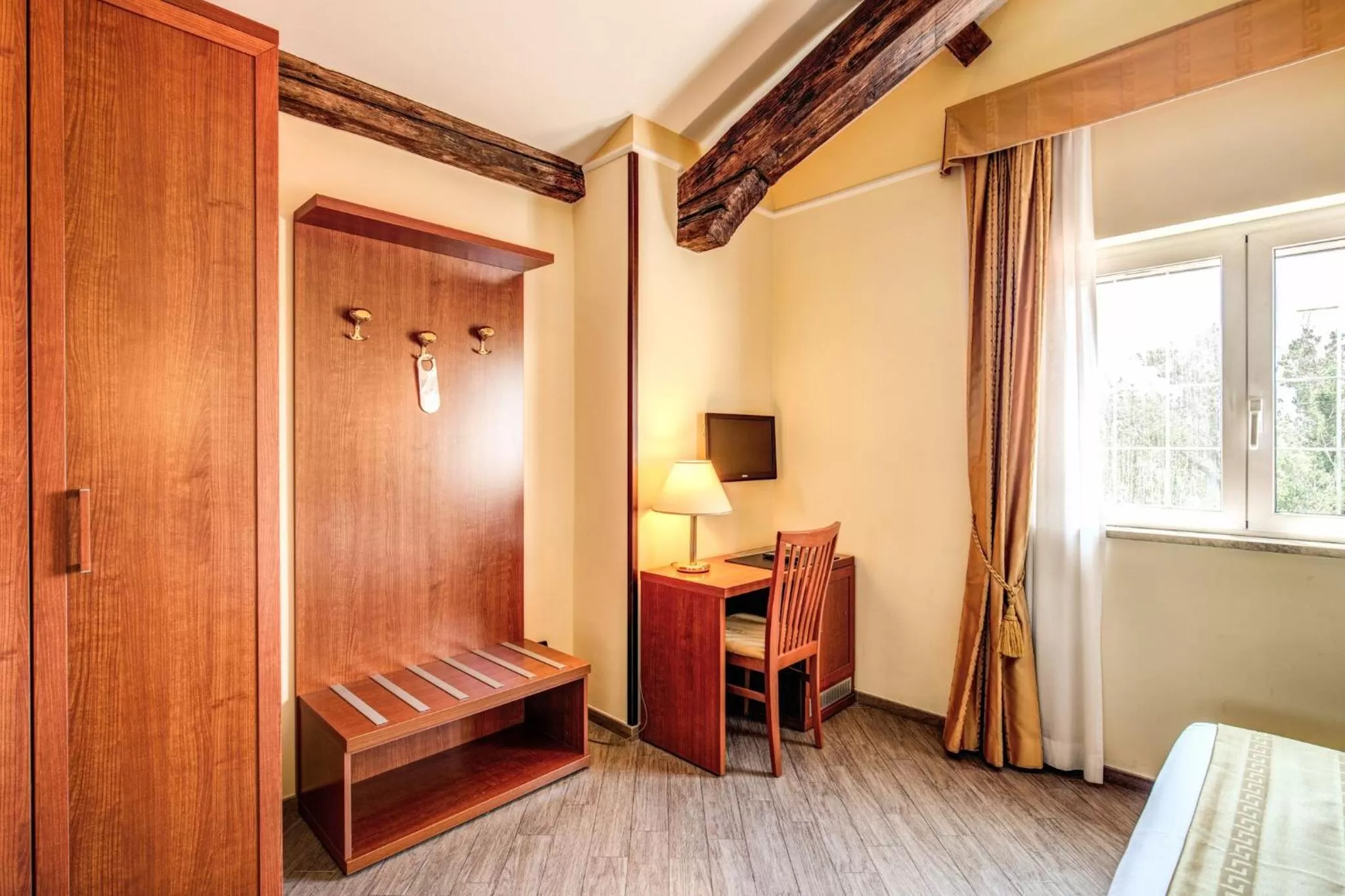 Photo of the whole room, Bed in Hotel Roma Tiburtina Metro