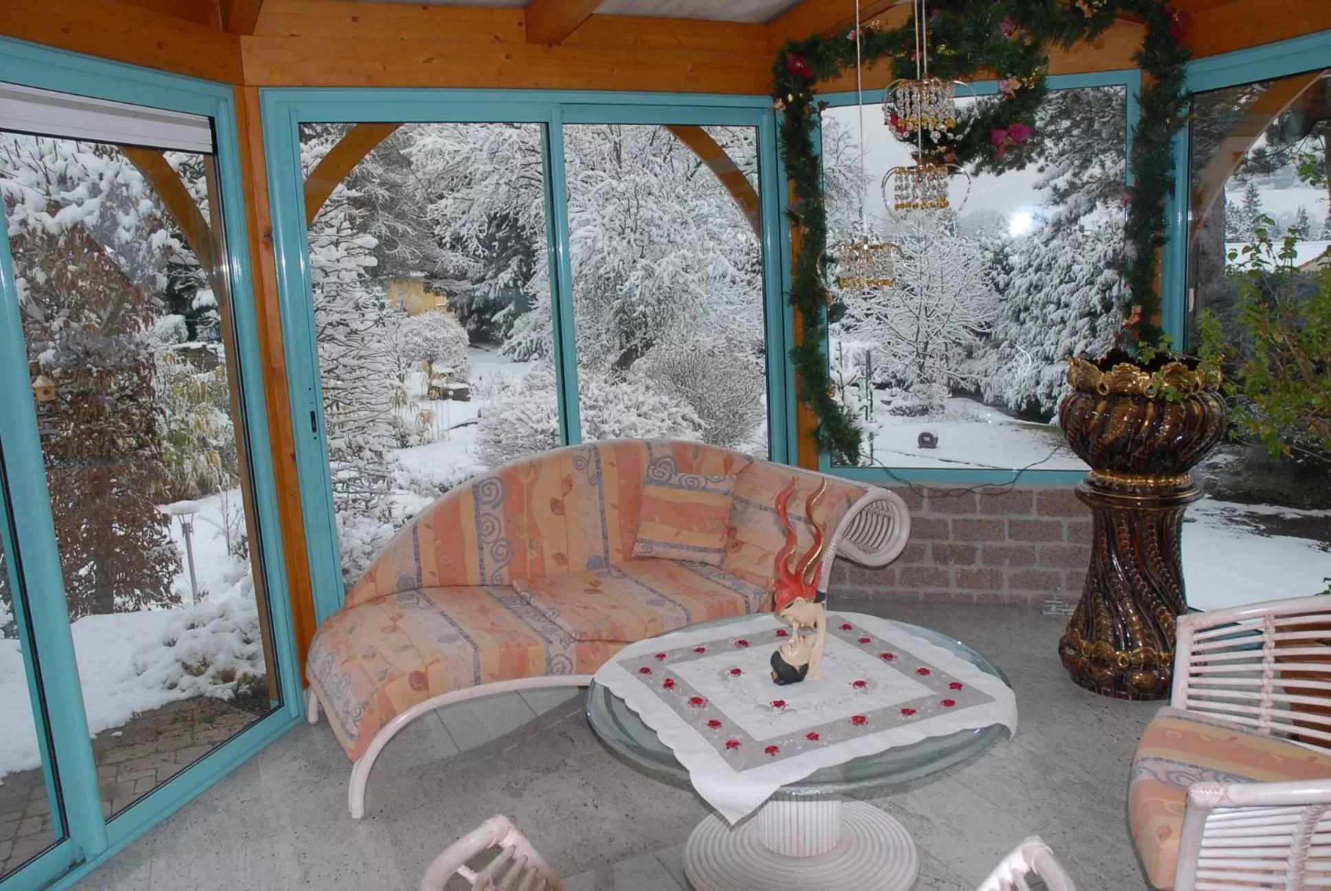 Living room in Villa Thalassa domaineleshesperides