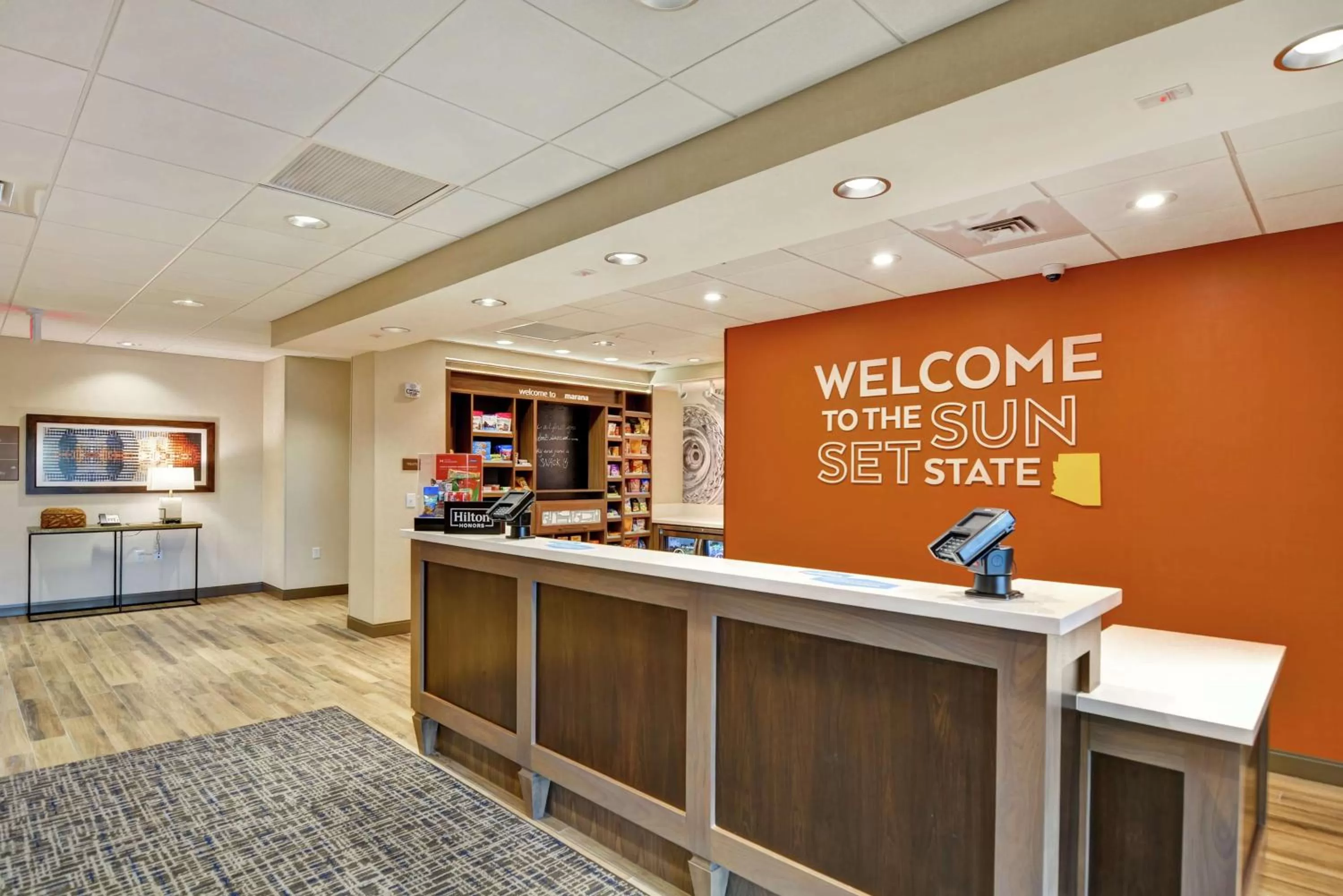 Lobby or reception in Hampton Inn & Suites Tucson Marana