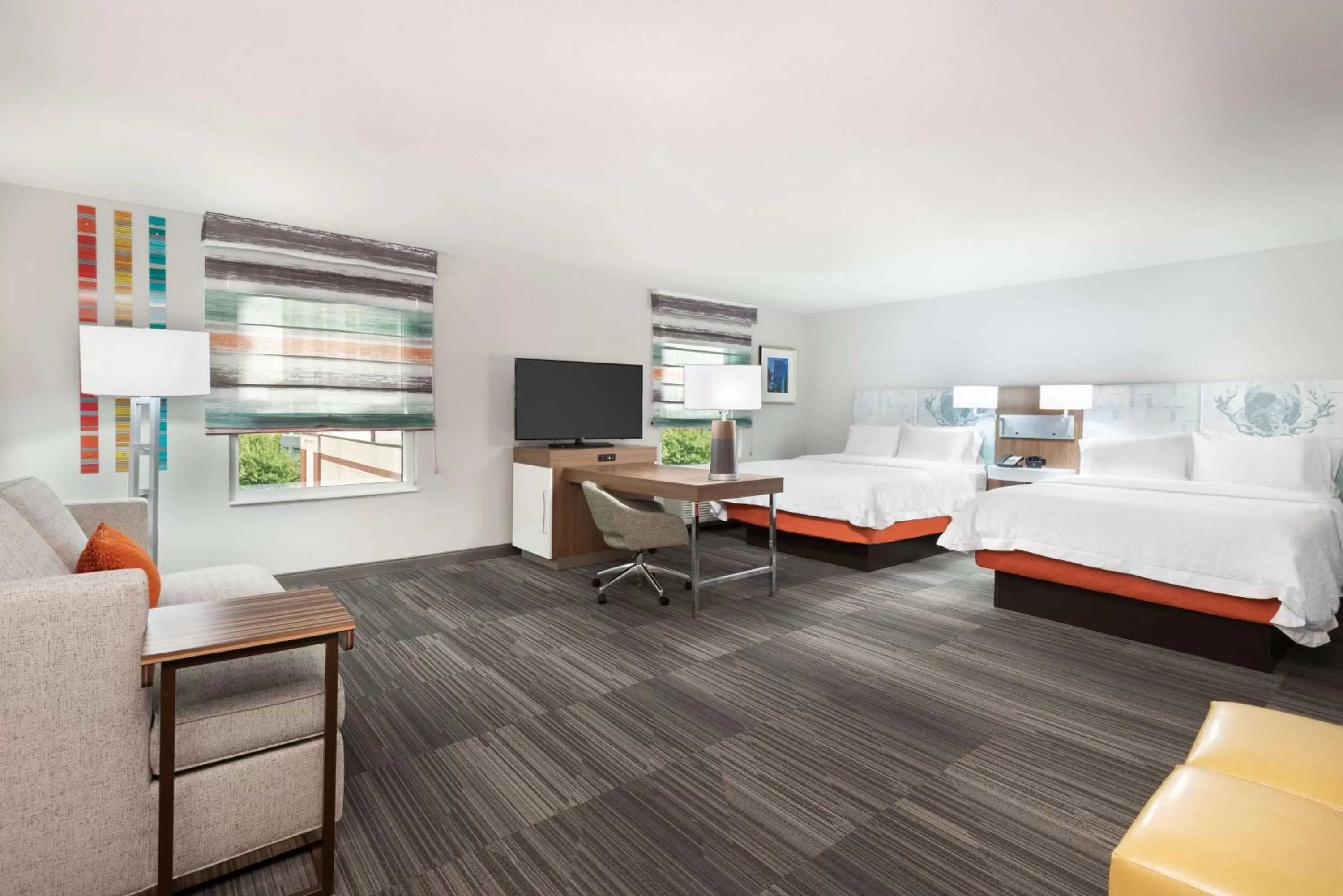 Bedroom, Bed in Hampton Inn & Suites Atlanta Buckhead Place