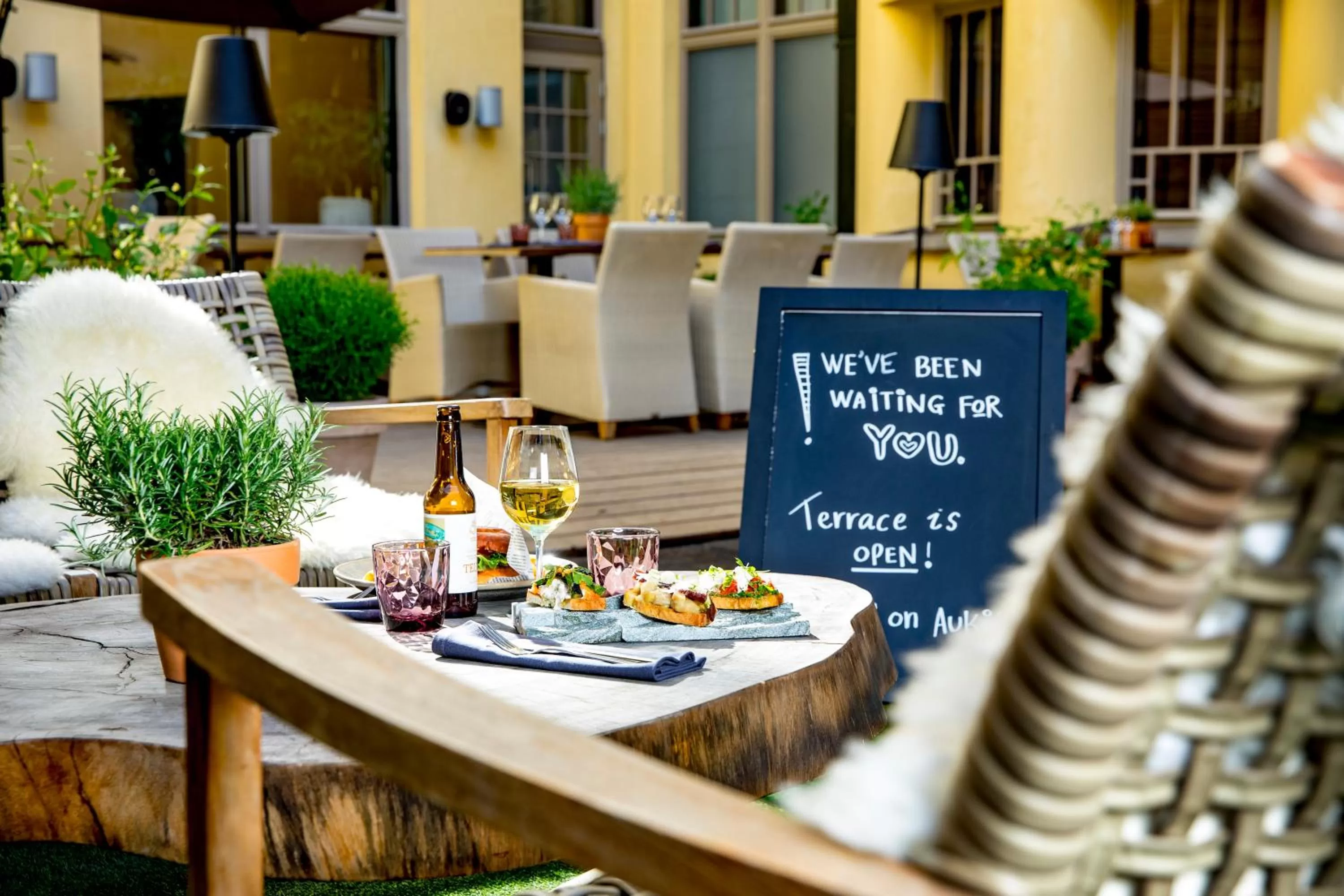 Balcony/Terrace in Hotel Lilla Roberts