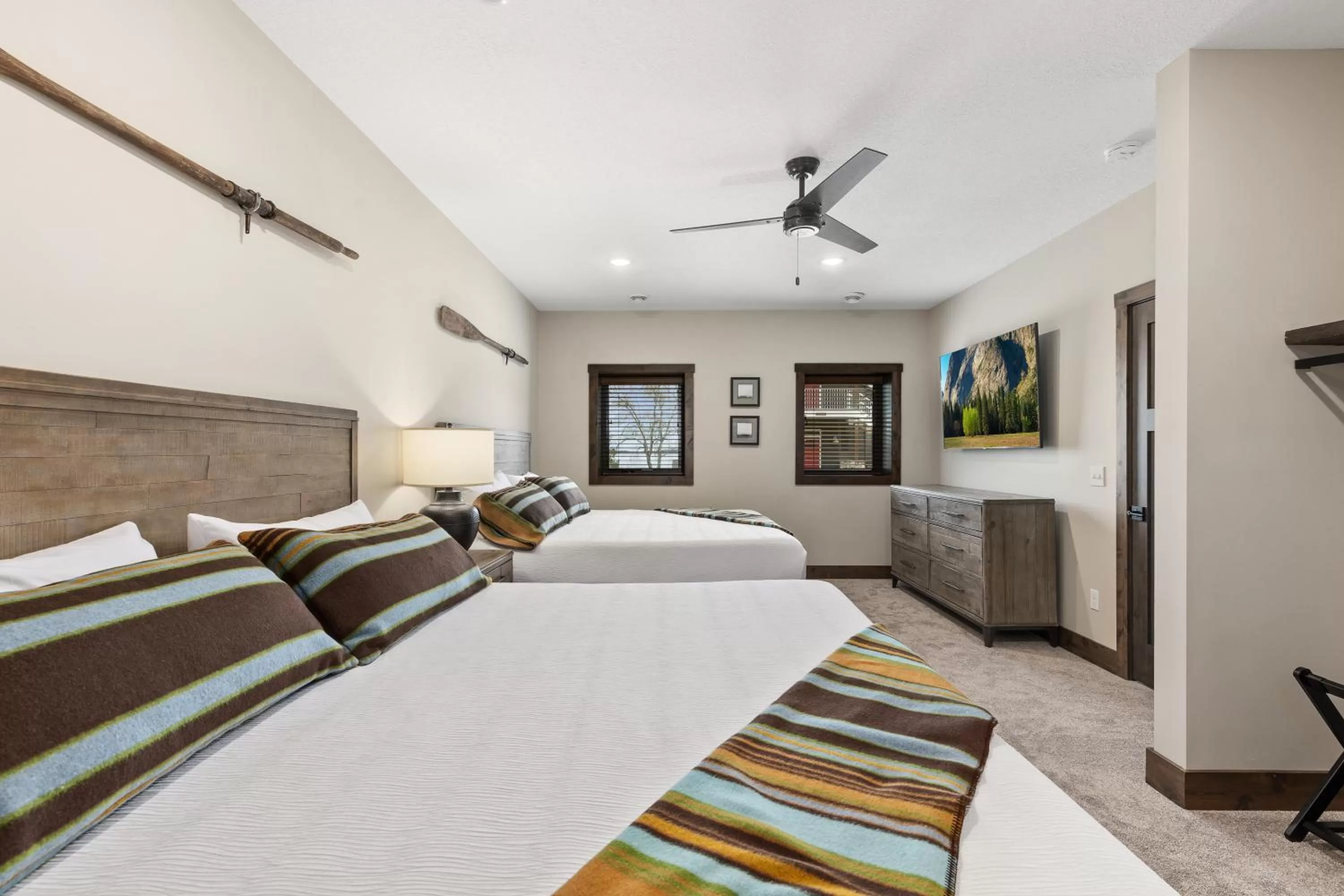 Bed in Quarterdeck Resort