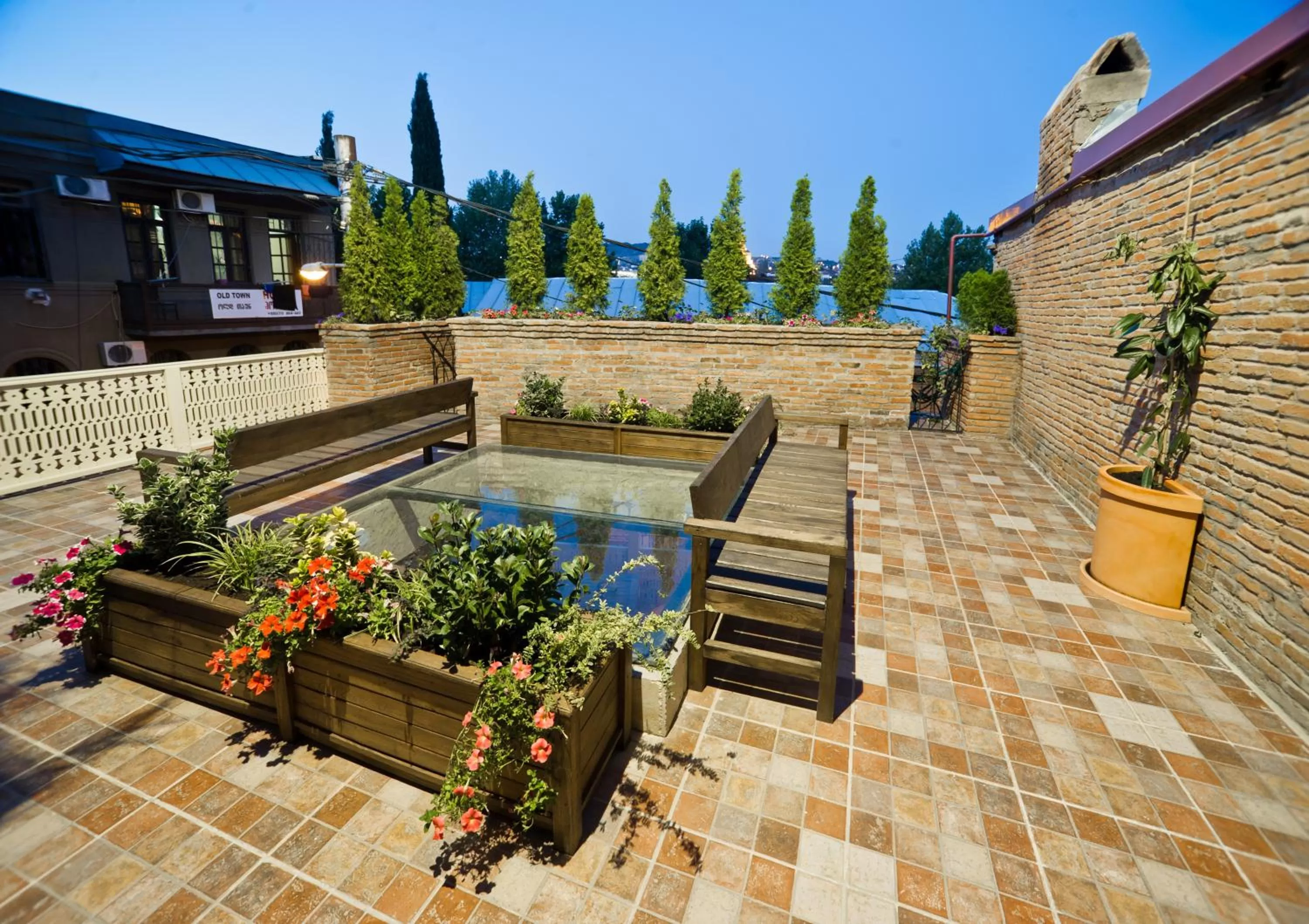 Balcony/Terrace in No12 Boutique Hotel