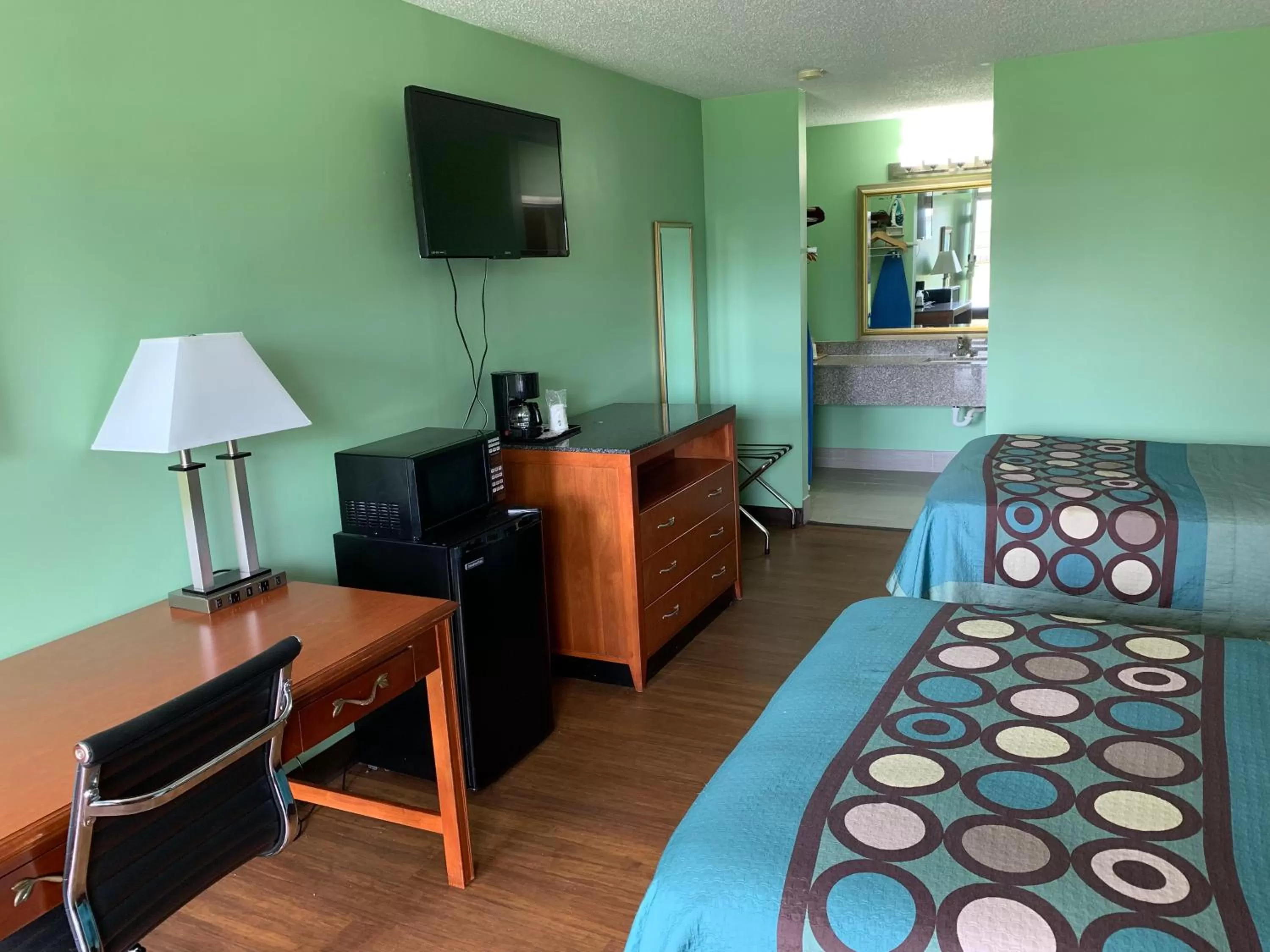 Bed in Super 8 by Wyndham Gaffney