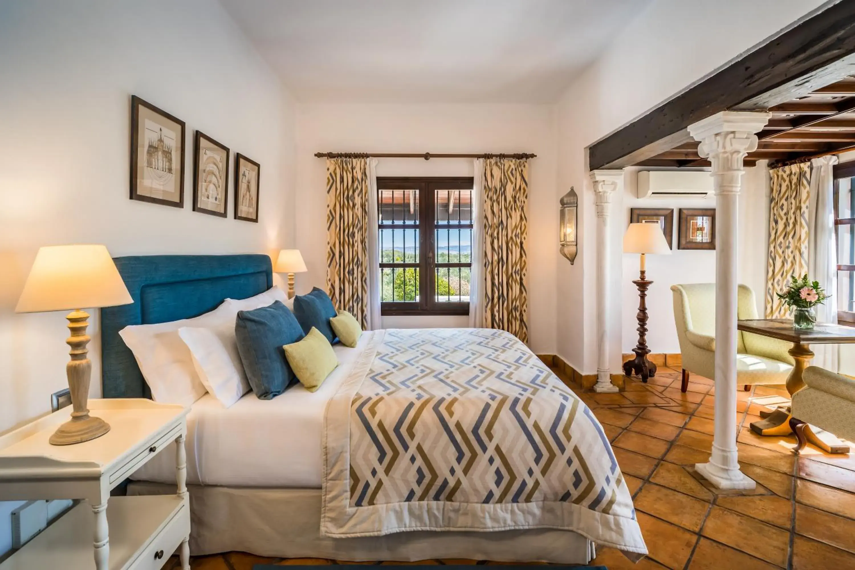 Junior Suite with Panoramic Terrace (2 Adults + 1 Child ) in Finca La Bobadilla - The Leading Hotels of the World Junior Suite with Panoramic Terrace (2 Adults + 1 Child ) in Finca La Bobadilla - The Leading Hotels of the World