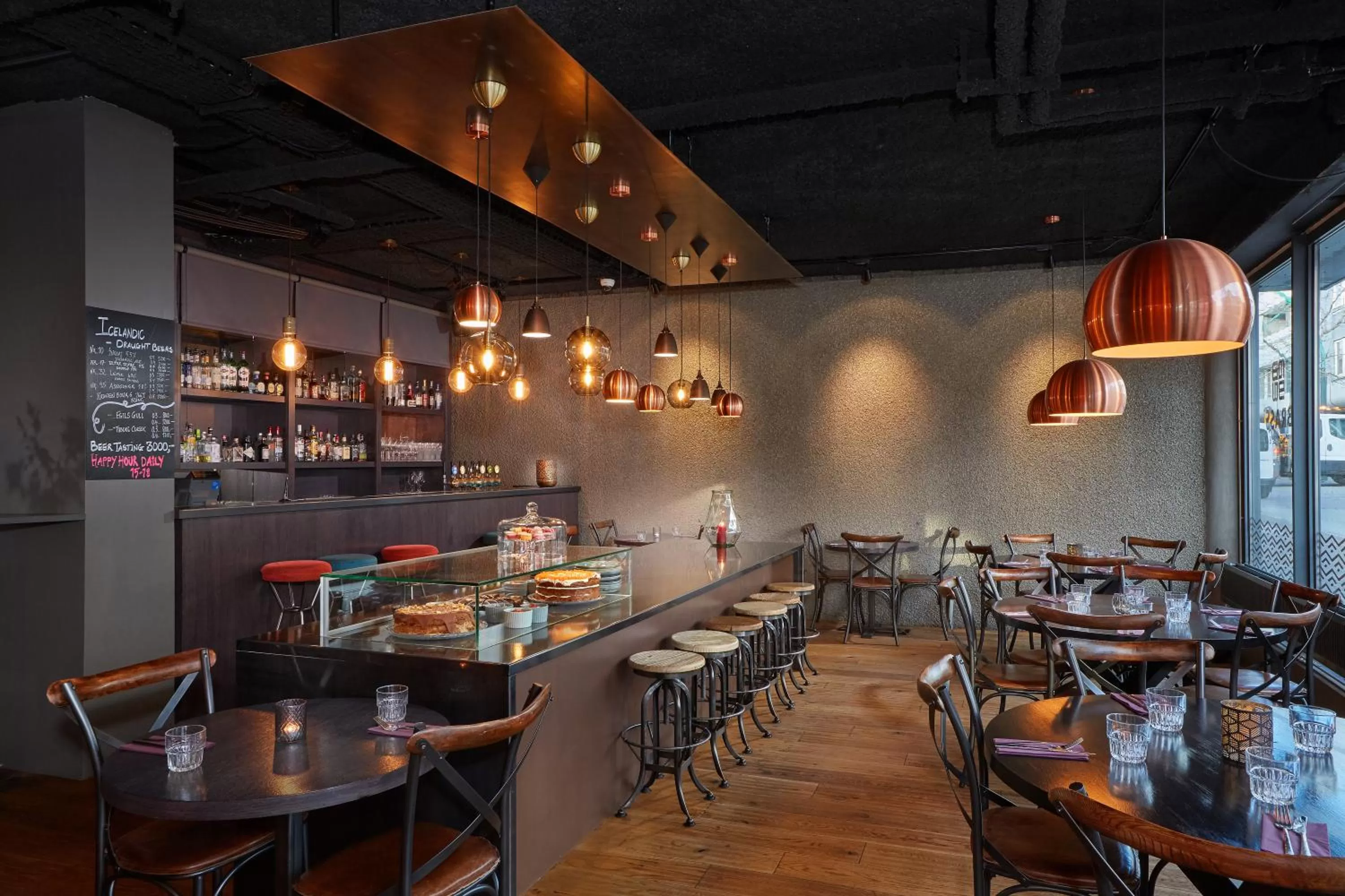 Restaurant/places to eat in Alda Hotel Reykjavík