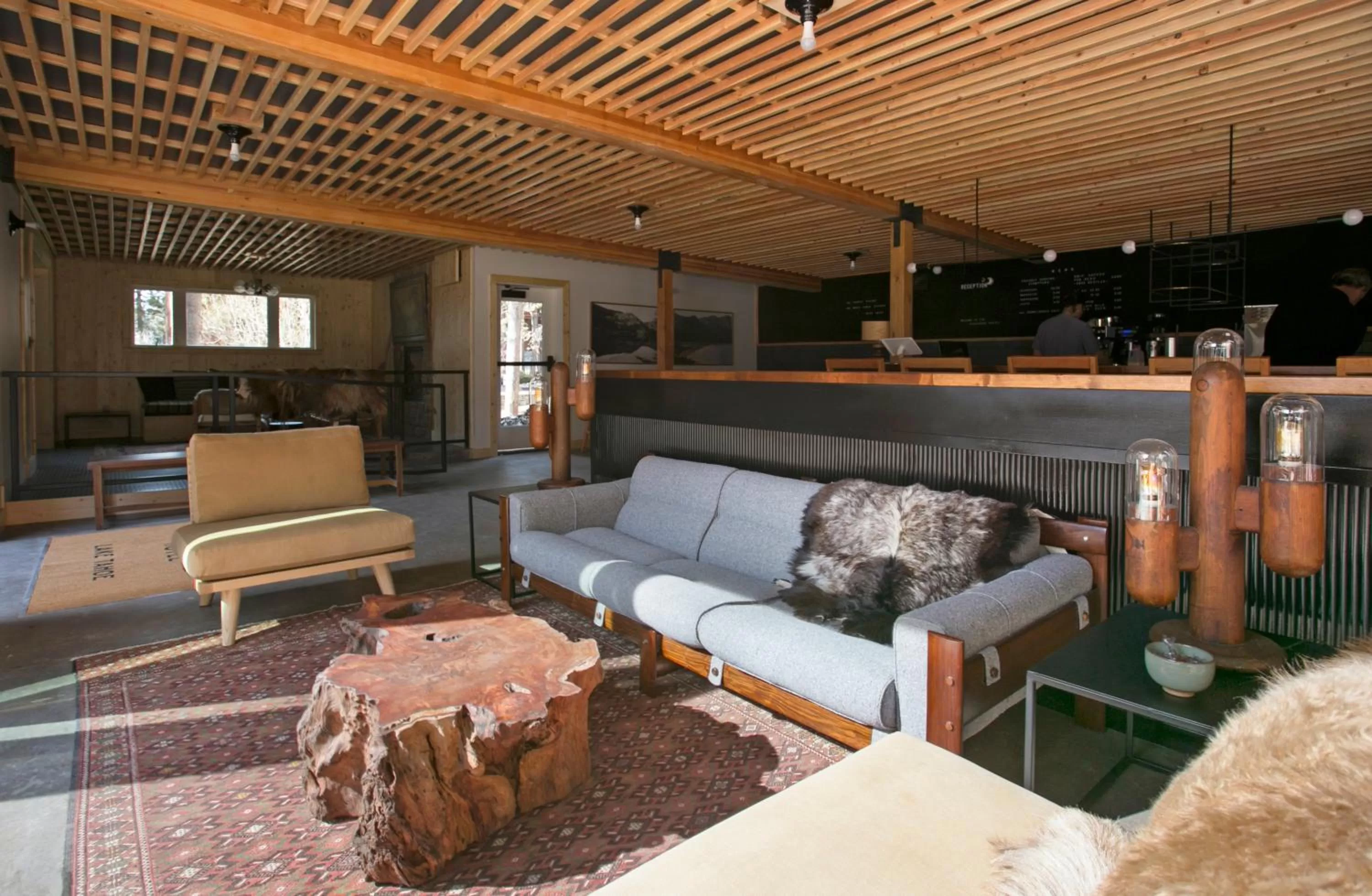 Lobby or reception in The Coachman Hotel