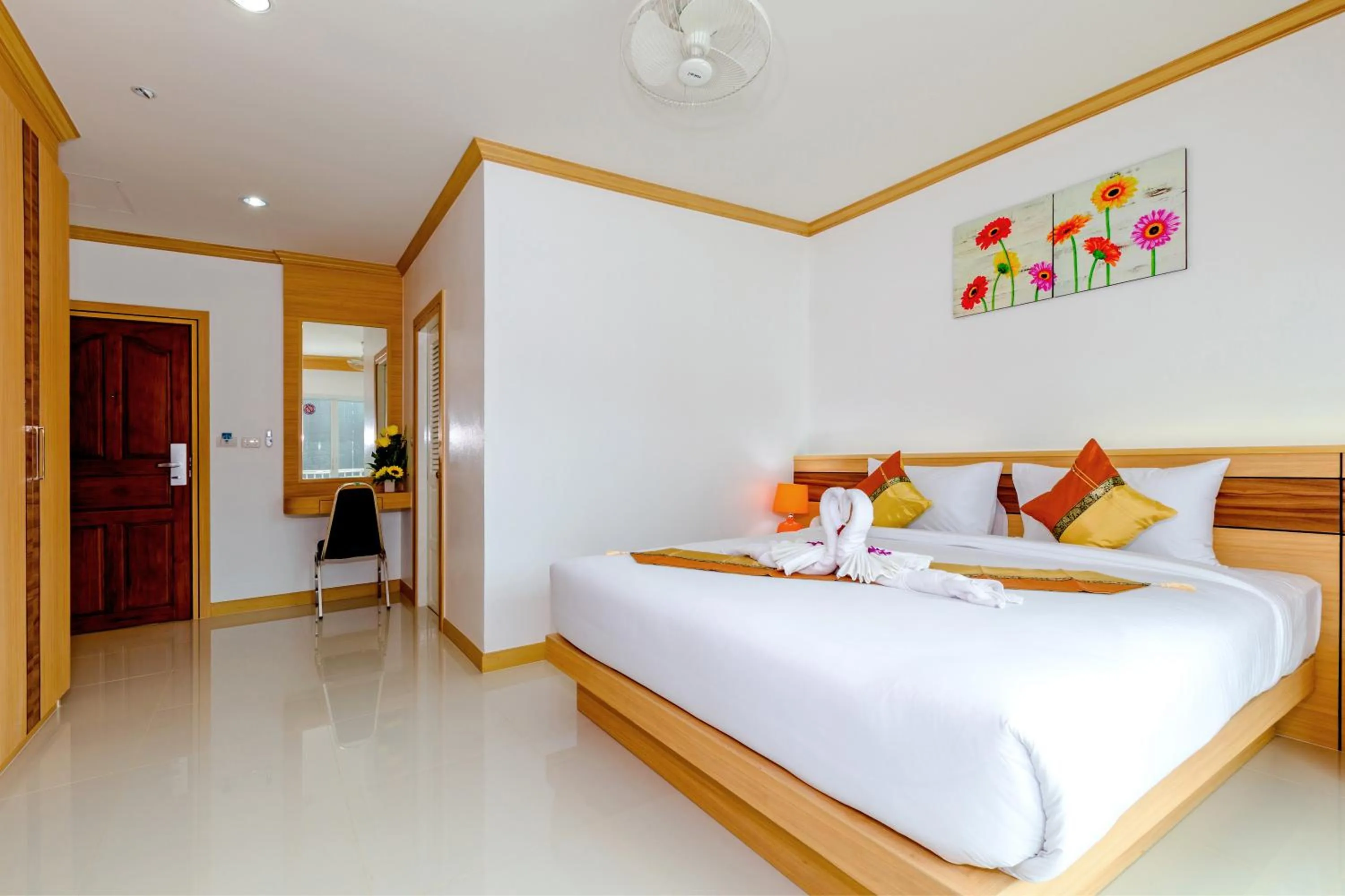 Bed in Phusita Hotel - SHA Certified