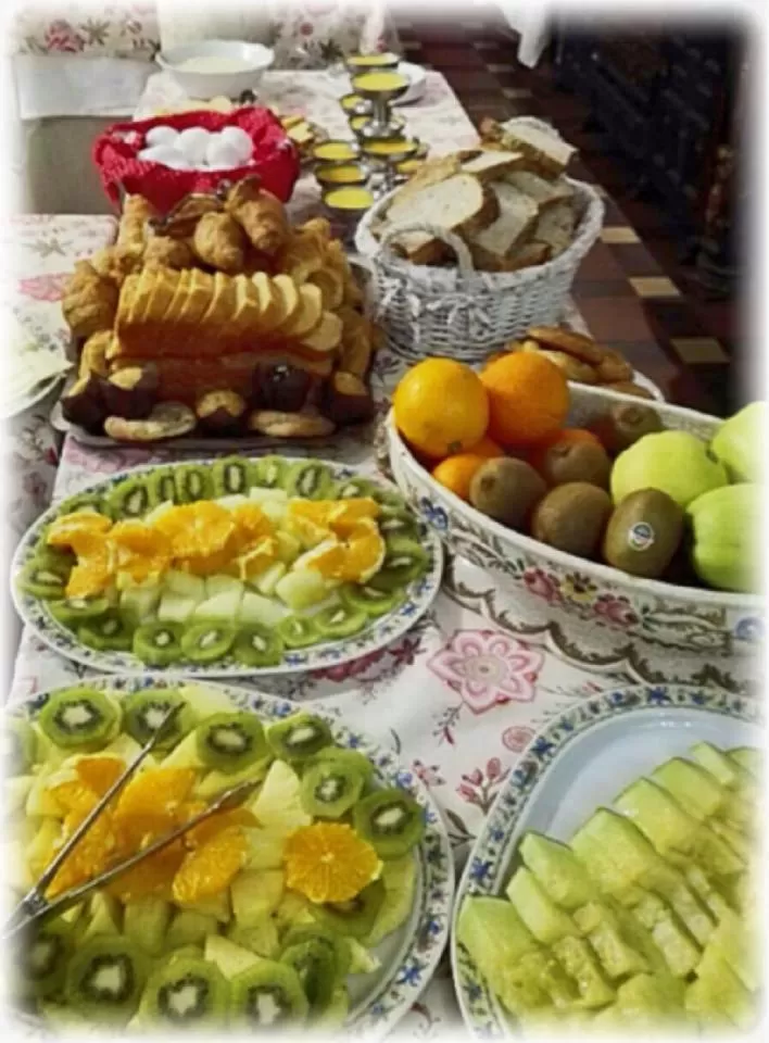 Food and drinks in Hotel Convento La Gloria