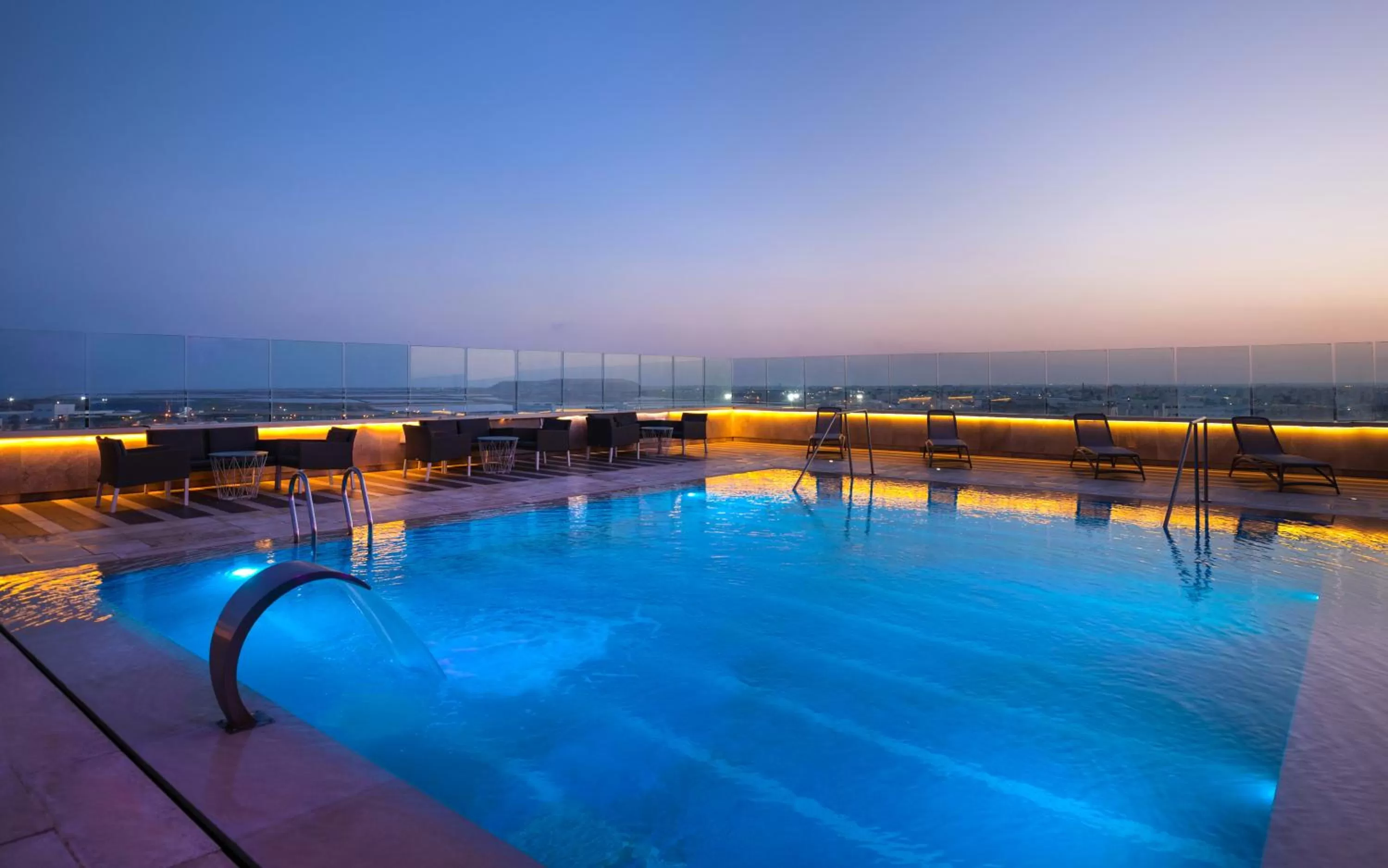 Swimming pool in Radisson Hotel Sfax