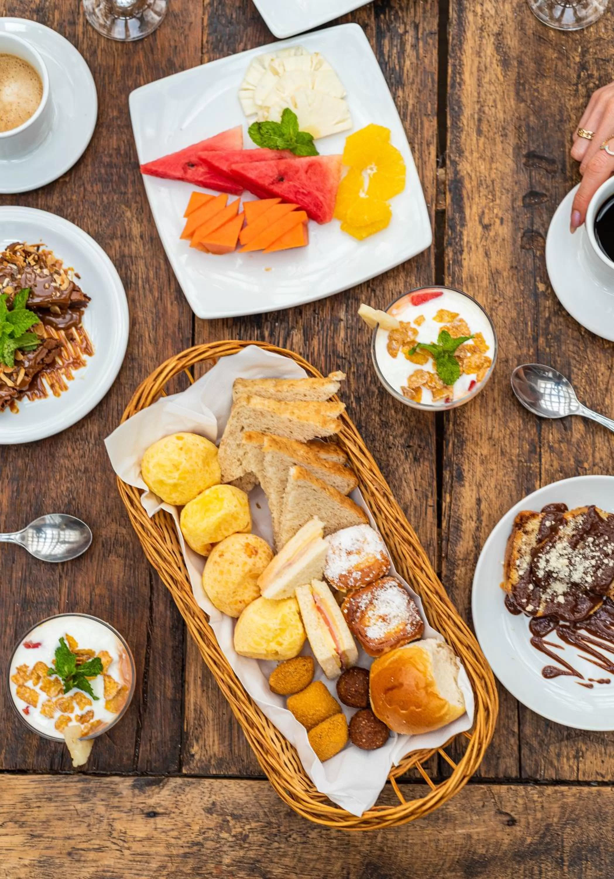 Food and drinks in Jade Hotel Brasília