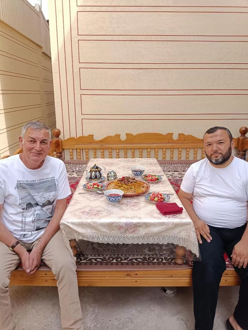 Staff in Aminabonu Hotel