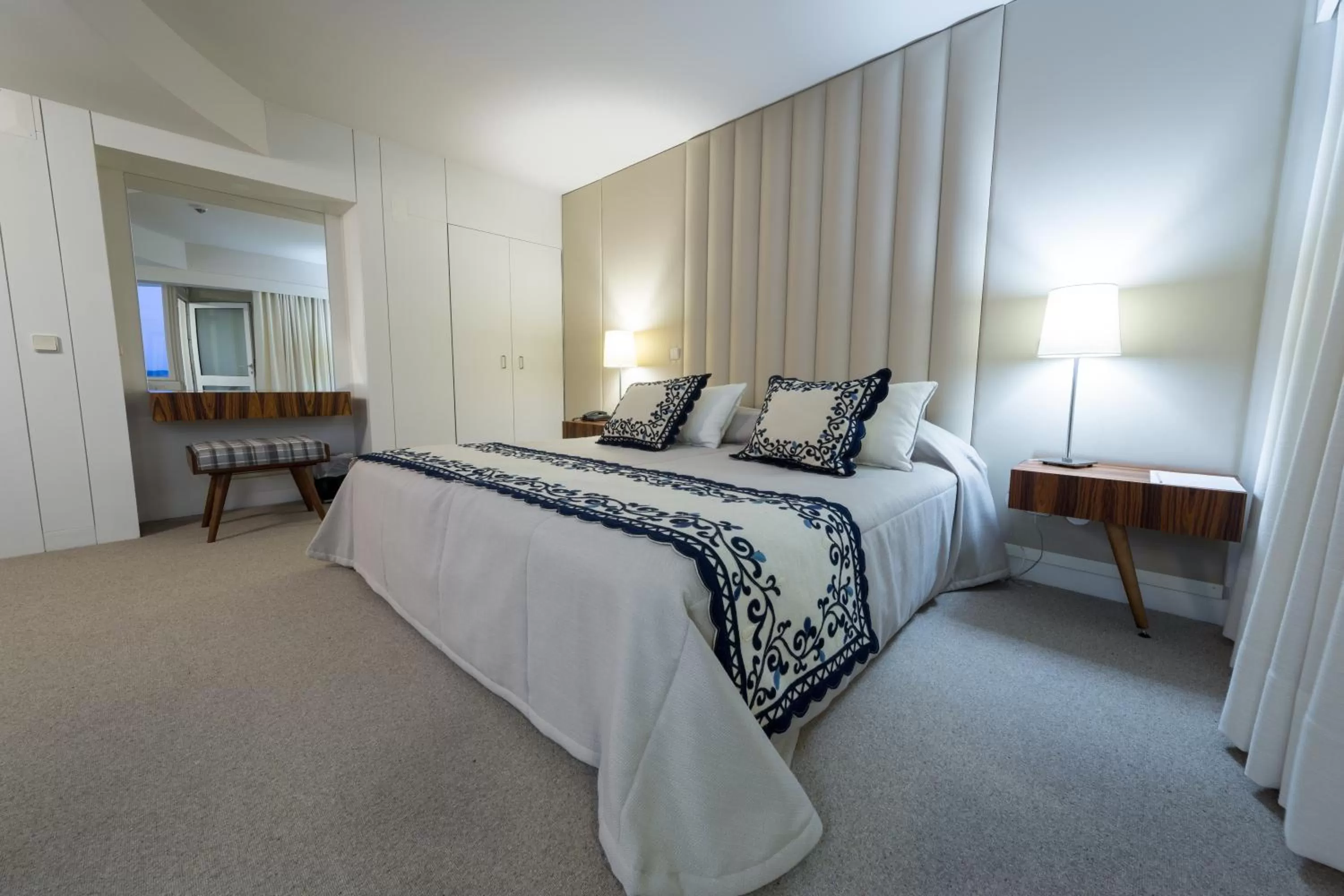 Bed in Pousada de Bragança - Sao Bartolomeu