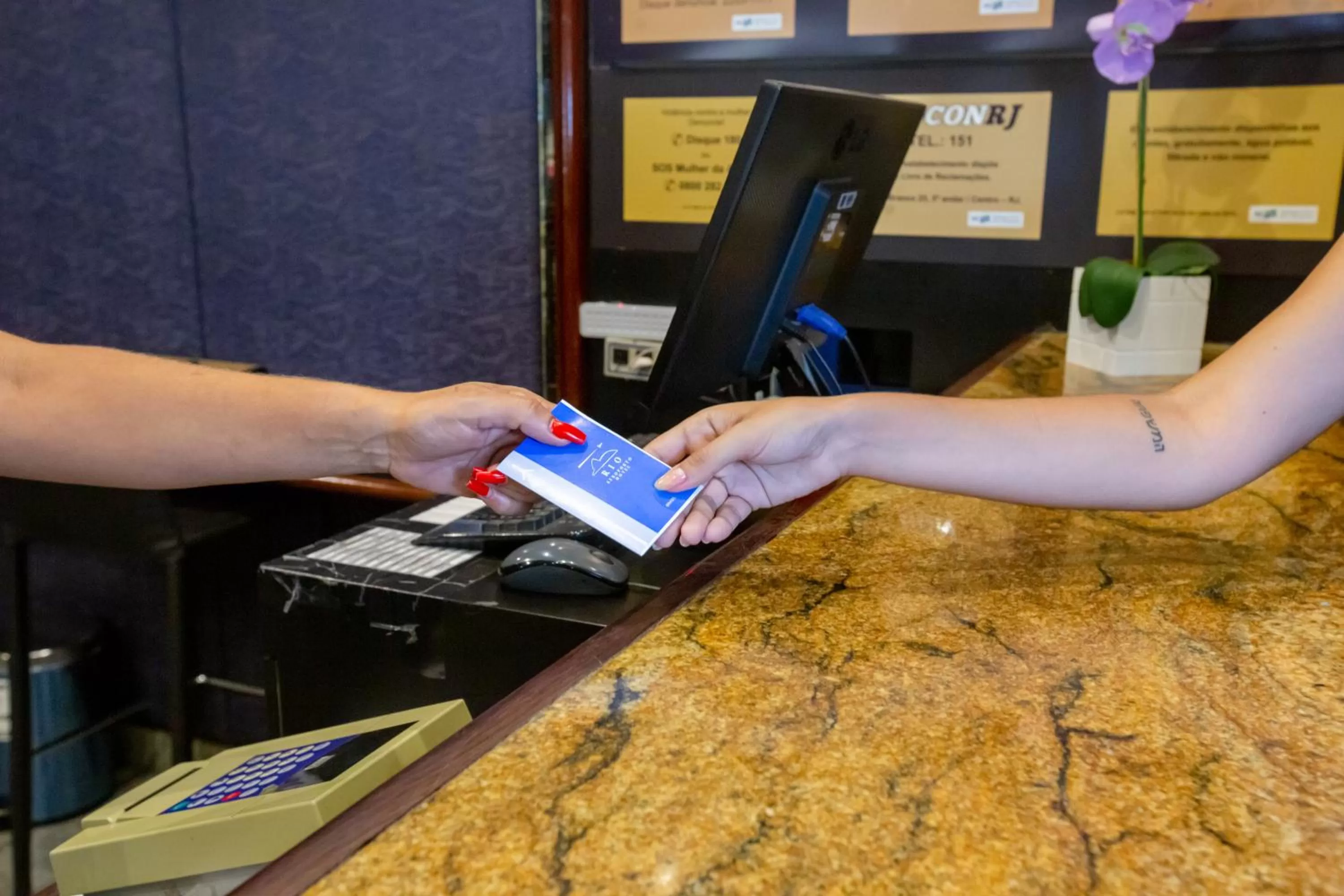 People in Rio Aeroporto Hotel Galeão