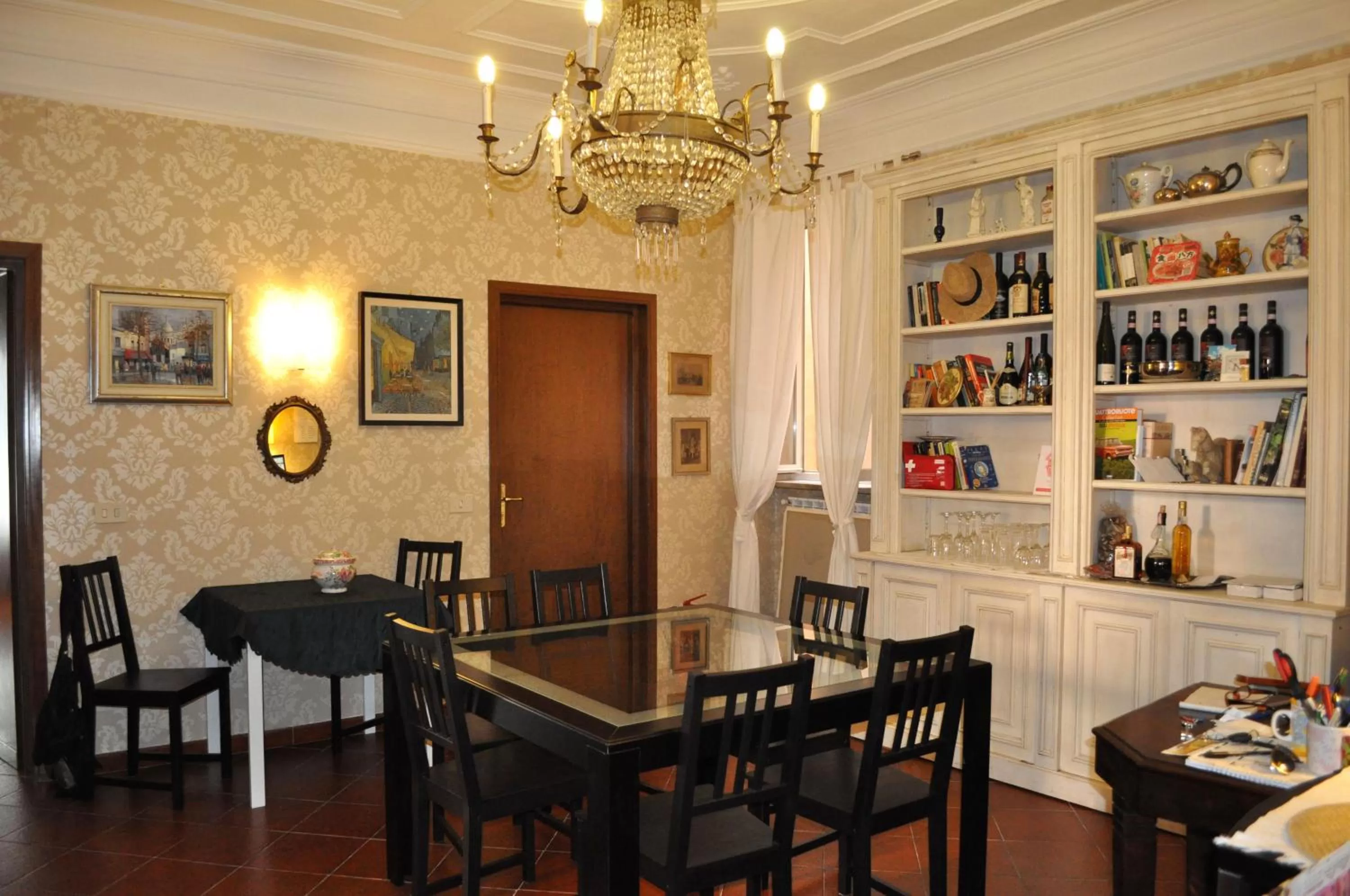 Communal lounge/ TV room in Santa Bibiana B&B