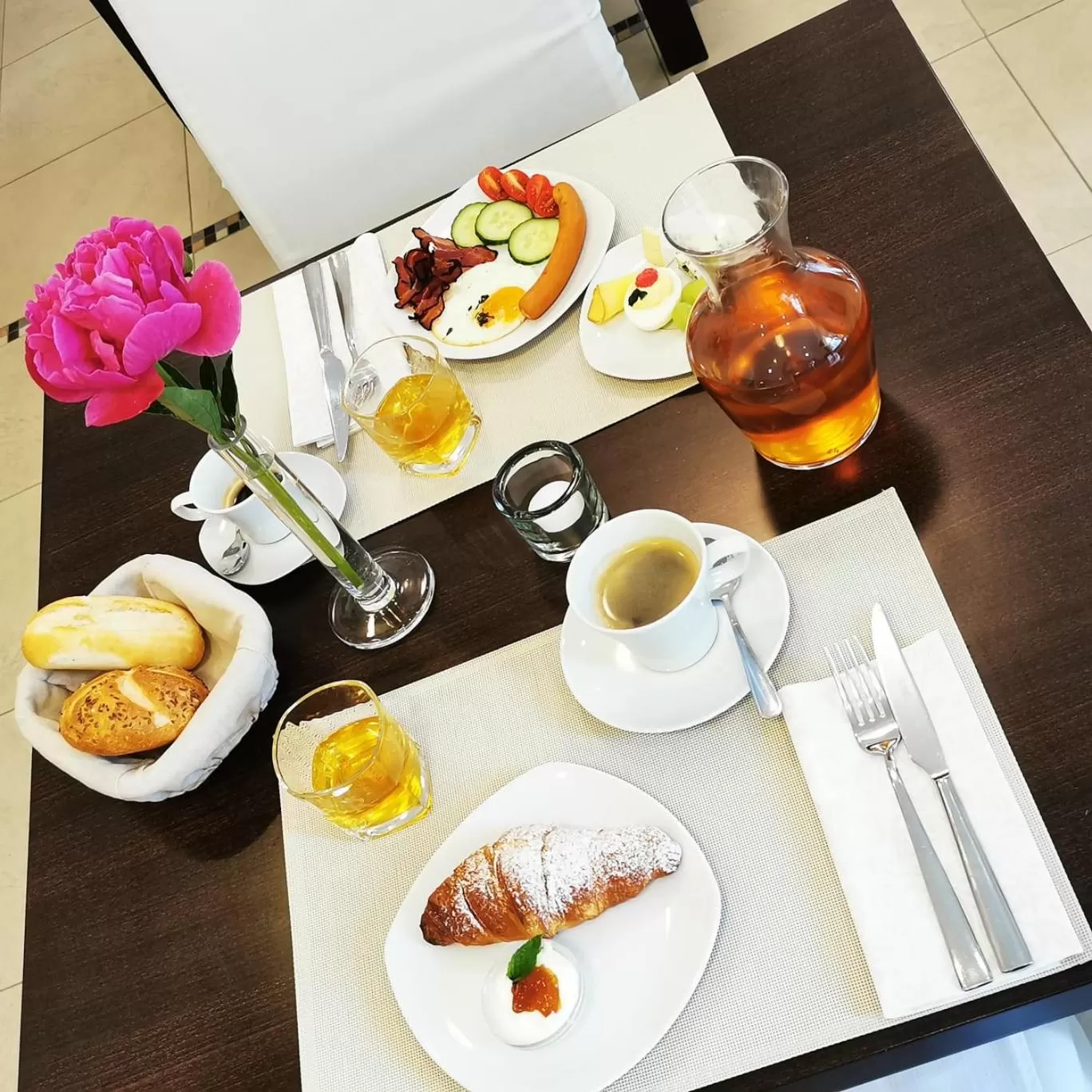 Food close-up in Hotel RICHTR