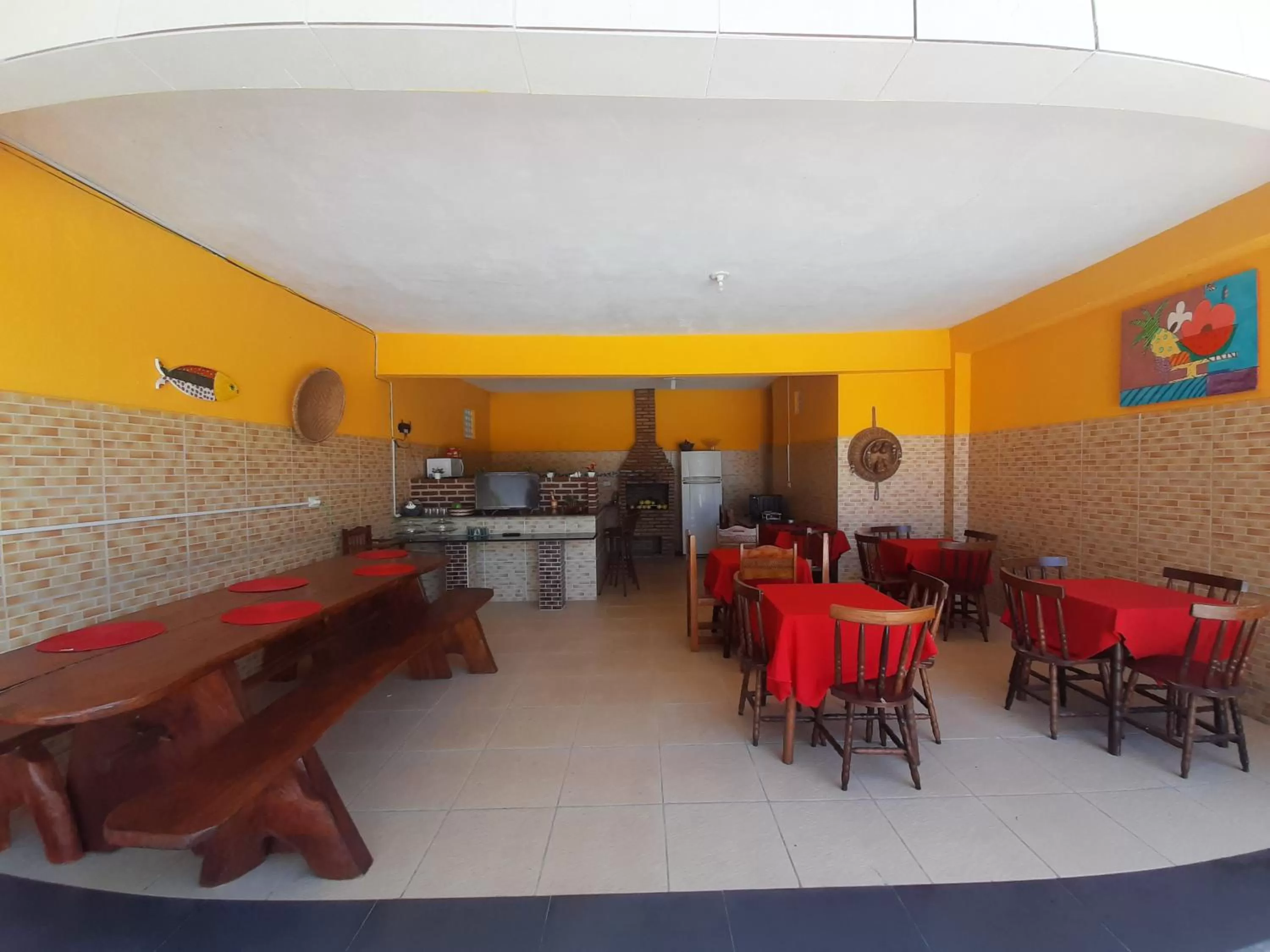 Breakfast, Restaurant/Places to Eat in Pousada Recanto Canaã