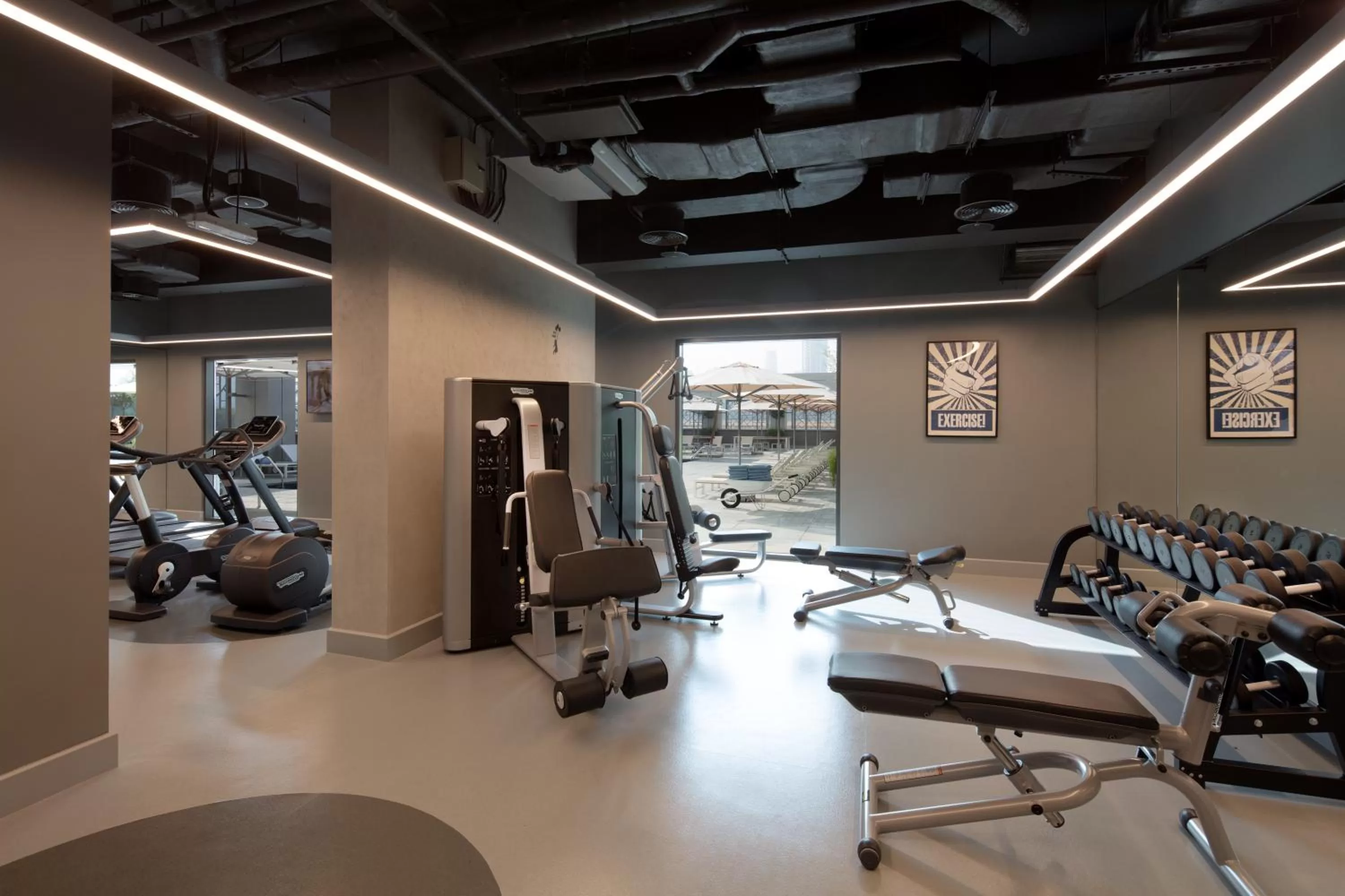 Fitness centre/facilities in Rove City Centre, Deira