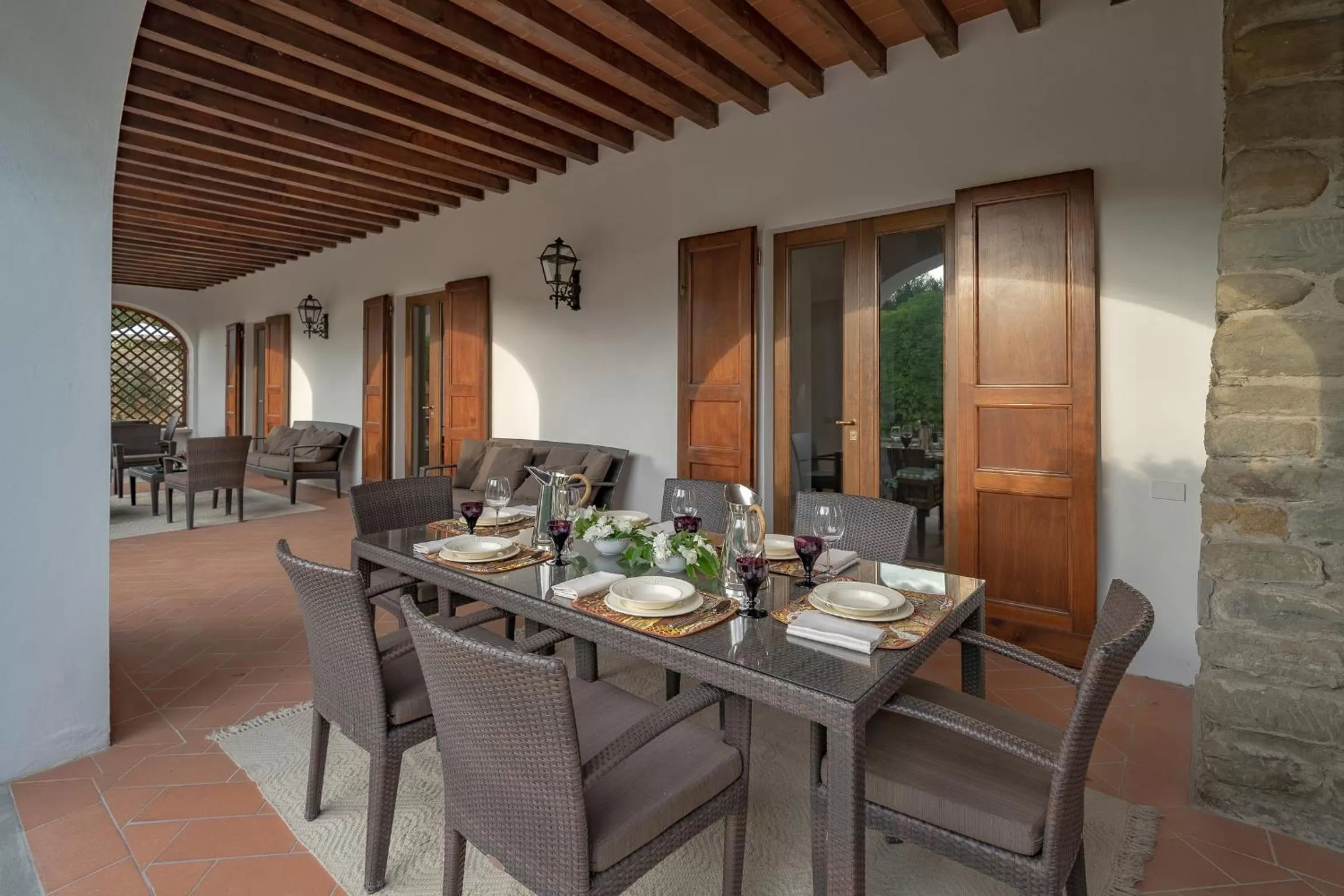 Patio in Viesca Toscana Suites & Villas