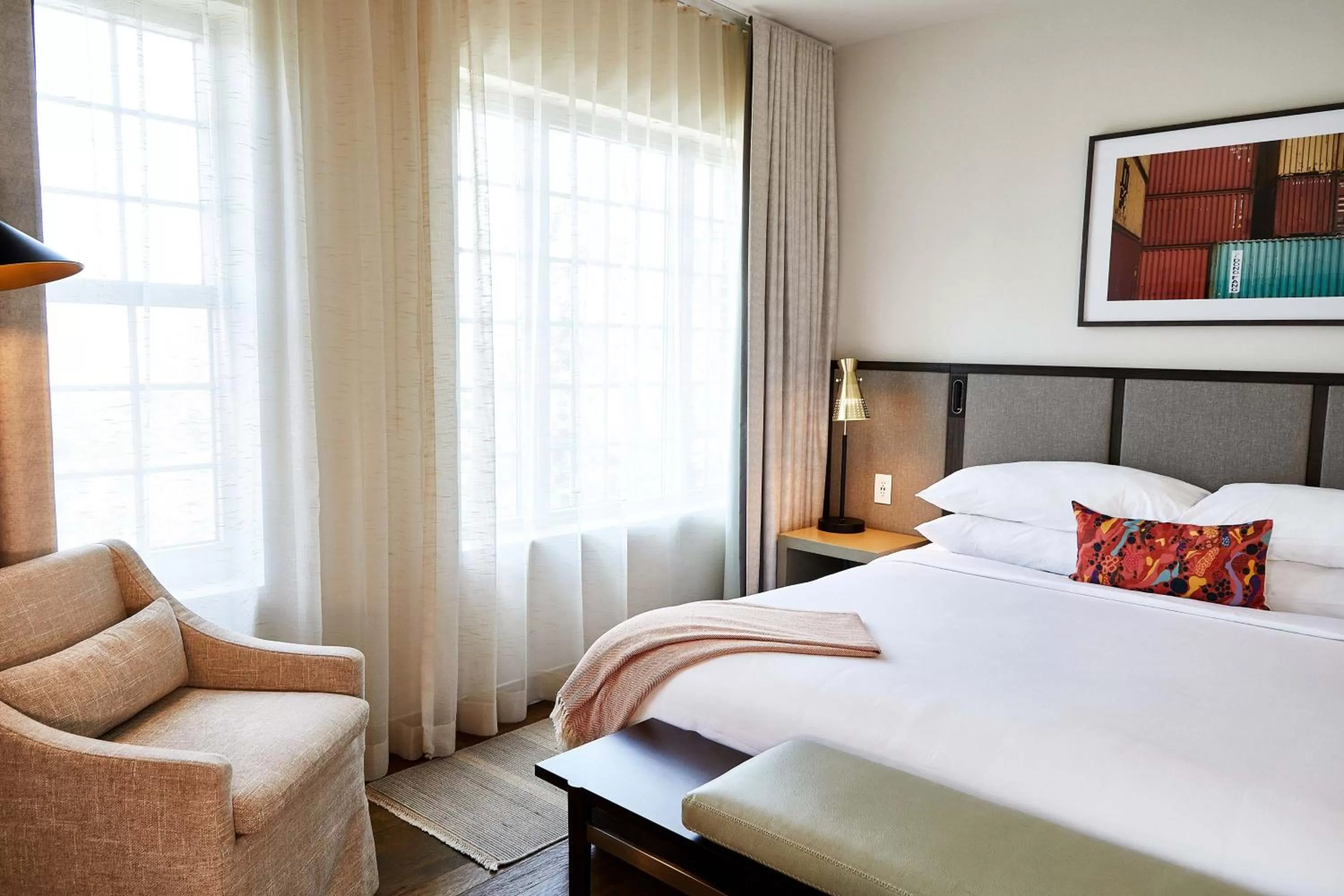 Bedroom, Bed in The Alida, Savannah, a Tribute Portfolio Hotel