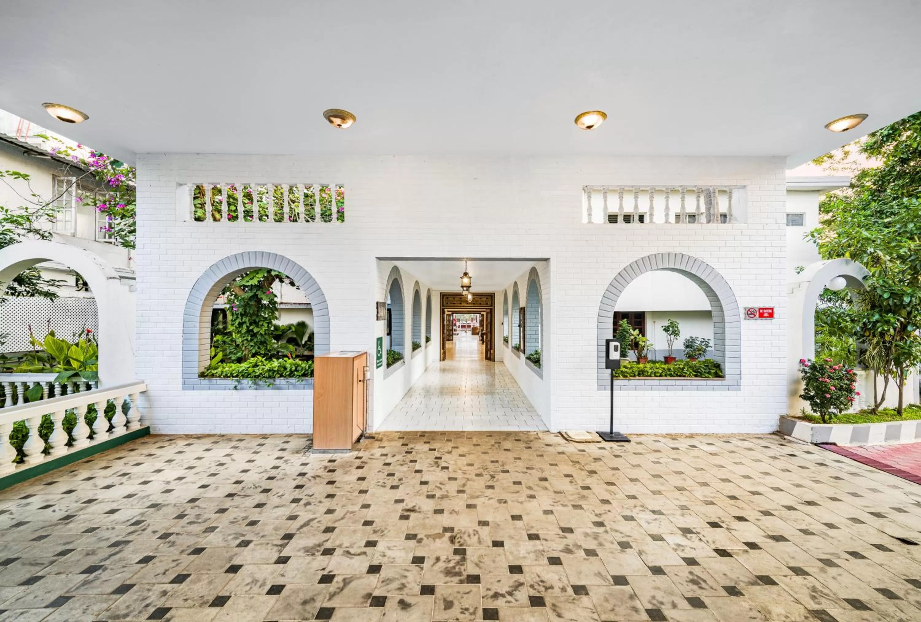 Facade/entrance in GReaT Trails Riverview Thanjavur By GRT Hotels