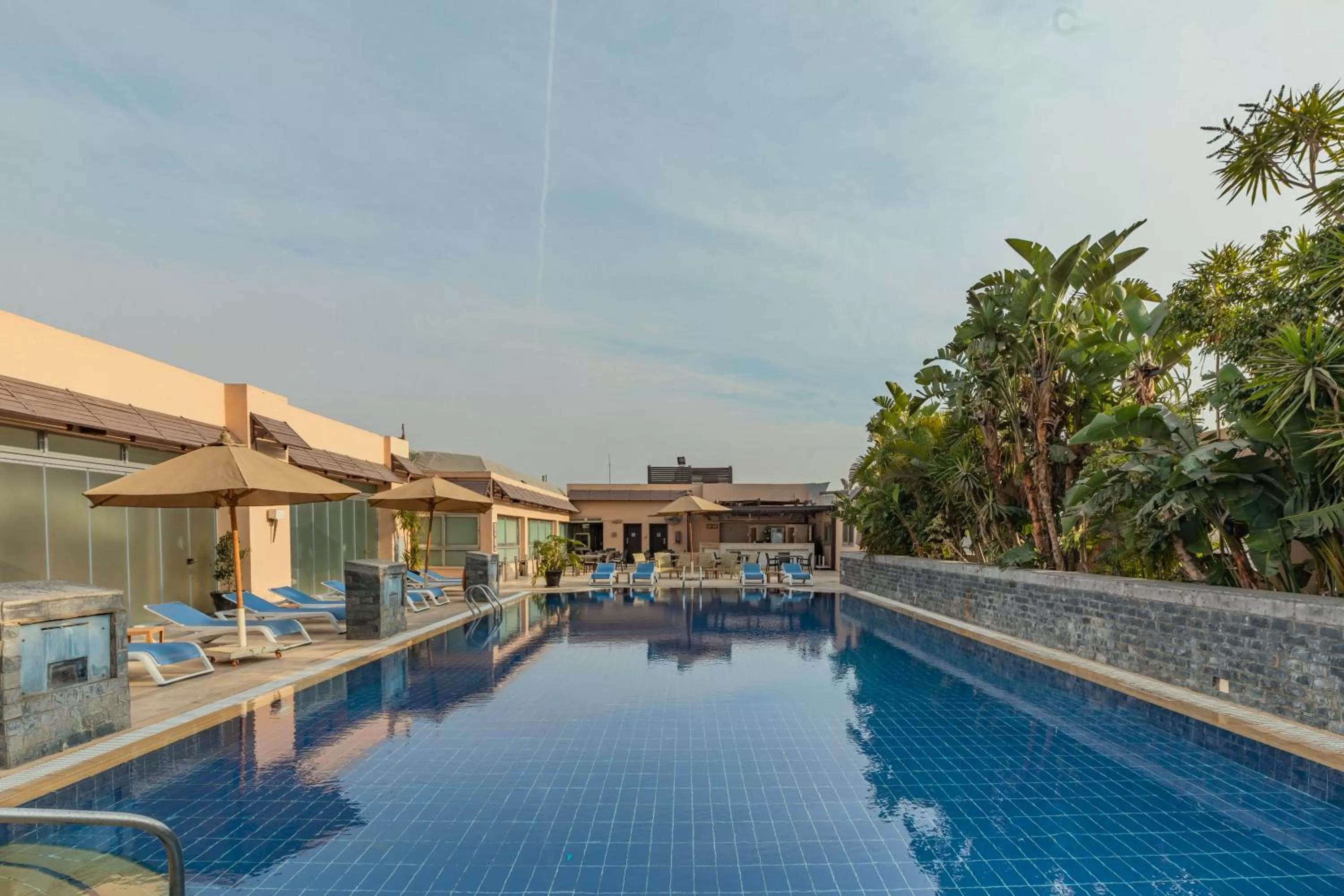 Swimming pool in Radisson Blu Hotel, Cairo Heliopolis