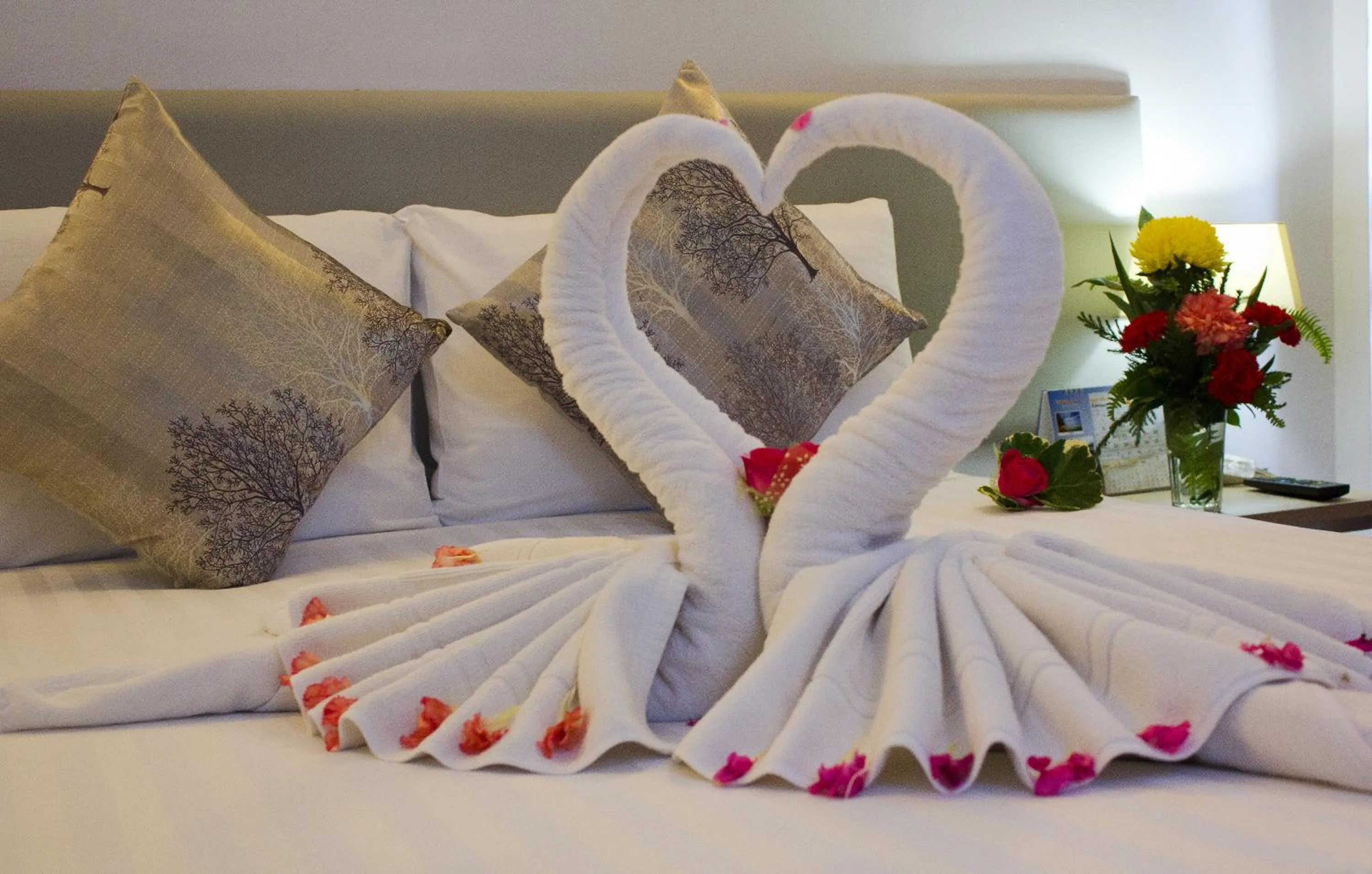 Decorative detail, Bed in ON Hotel Phuket - SHA