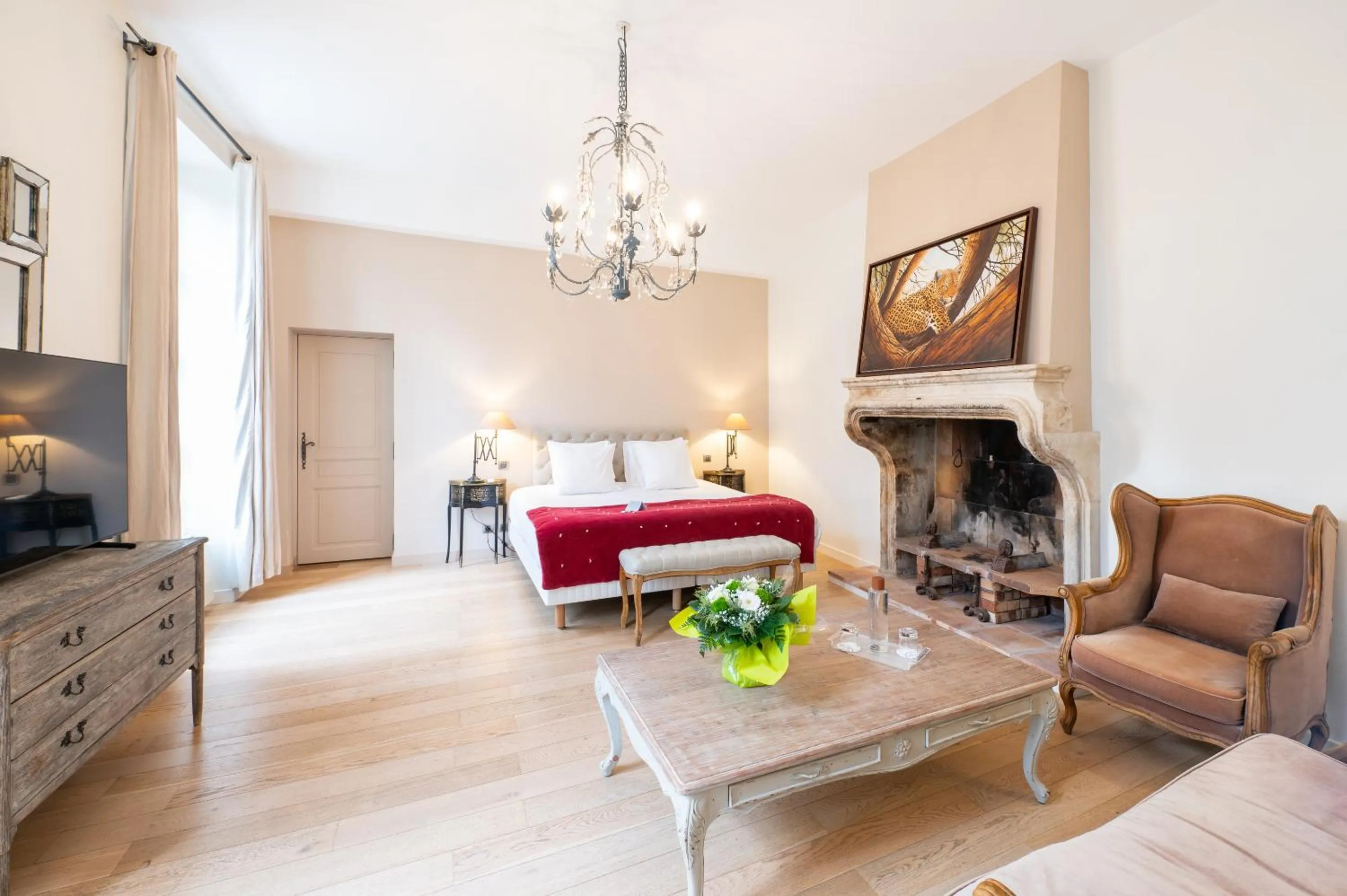 Bed in Le Domaine Du Colombier