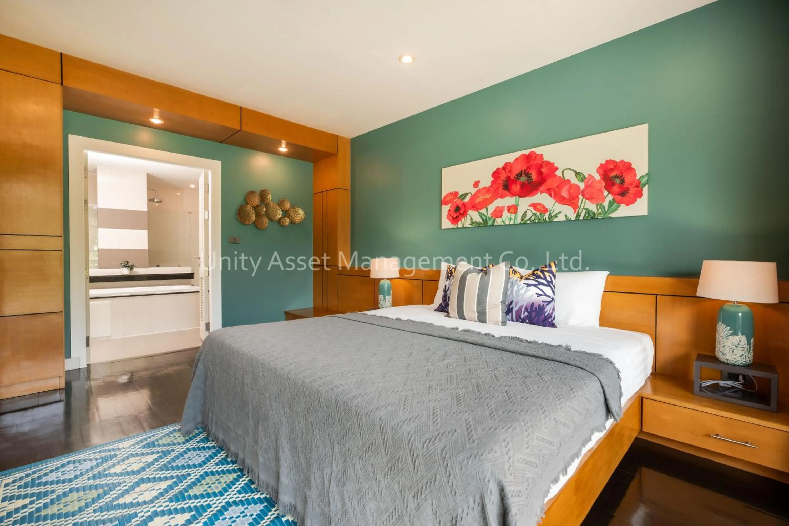 Bed in The Unity and The Bliss Patong Residence