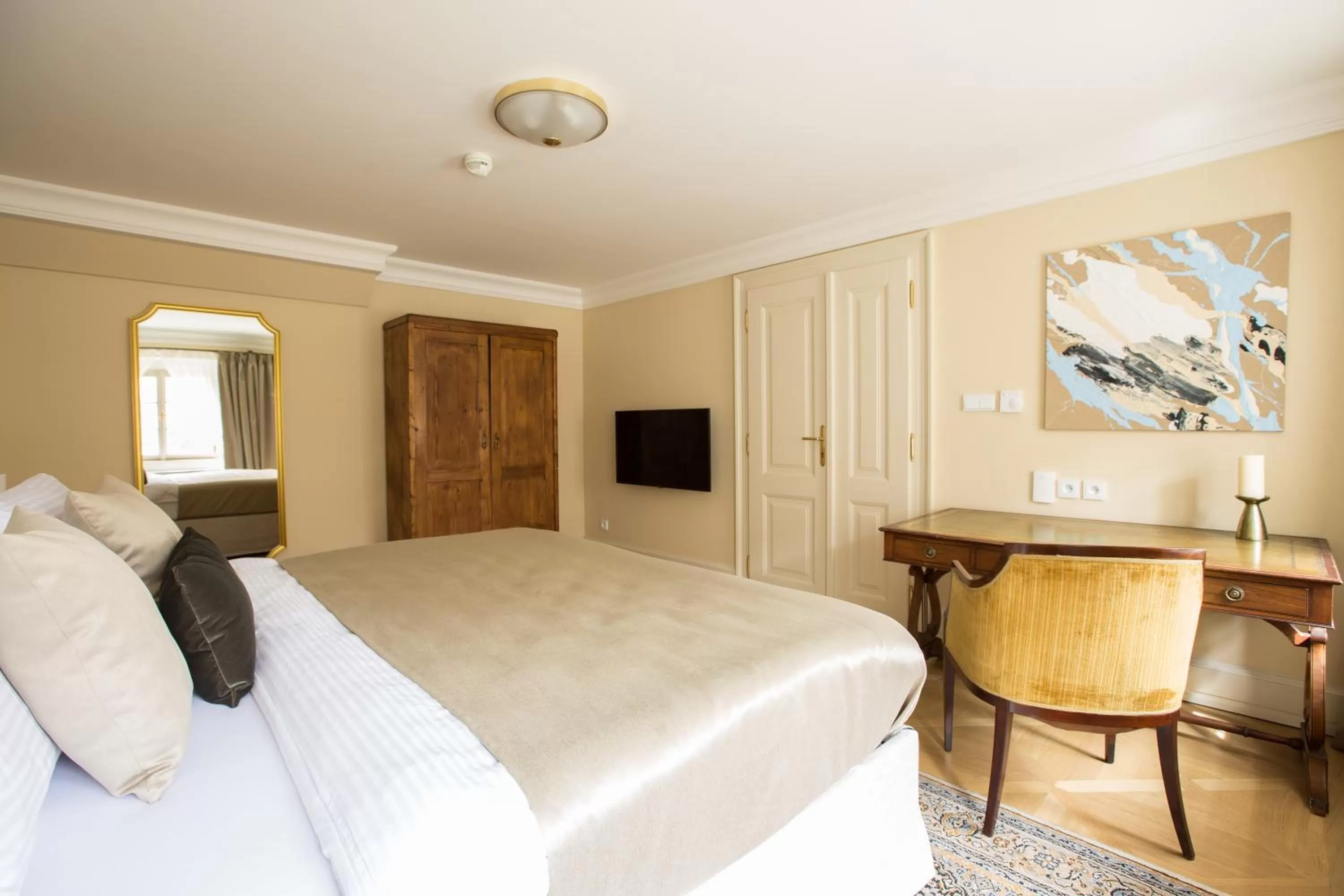 Bed in Hotel Nerudova 211