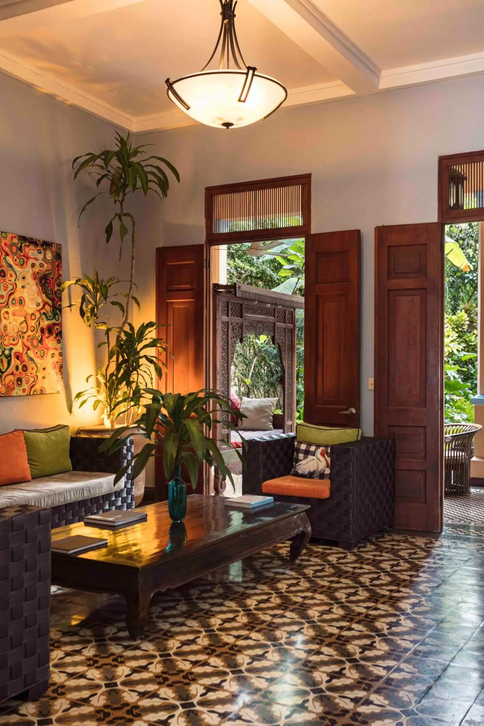 Lobby/Reception in Hotel Villa Colonial