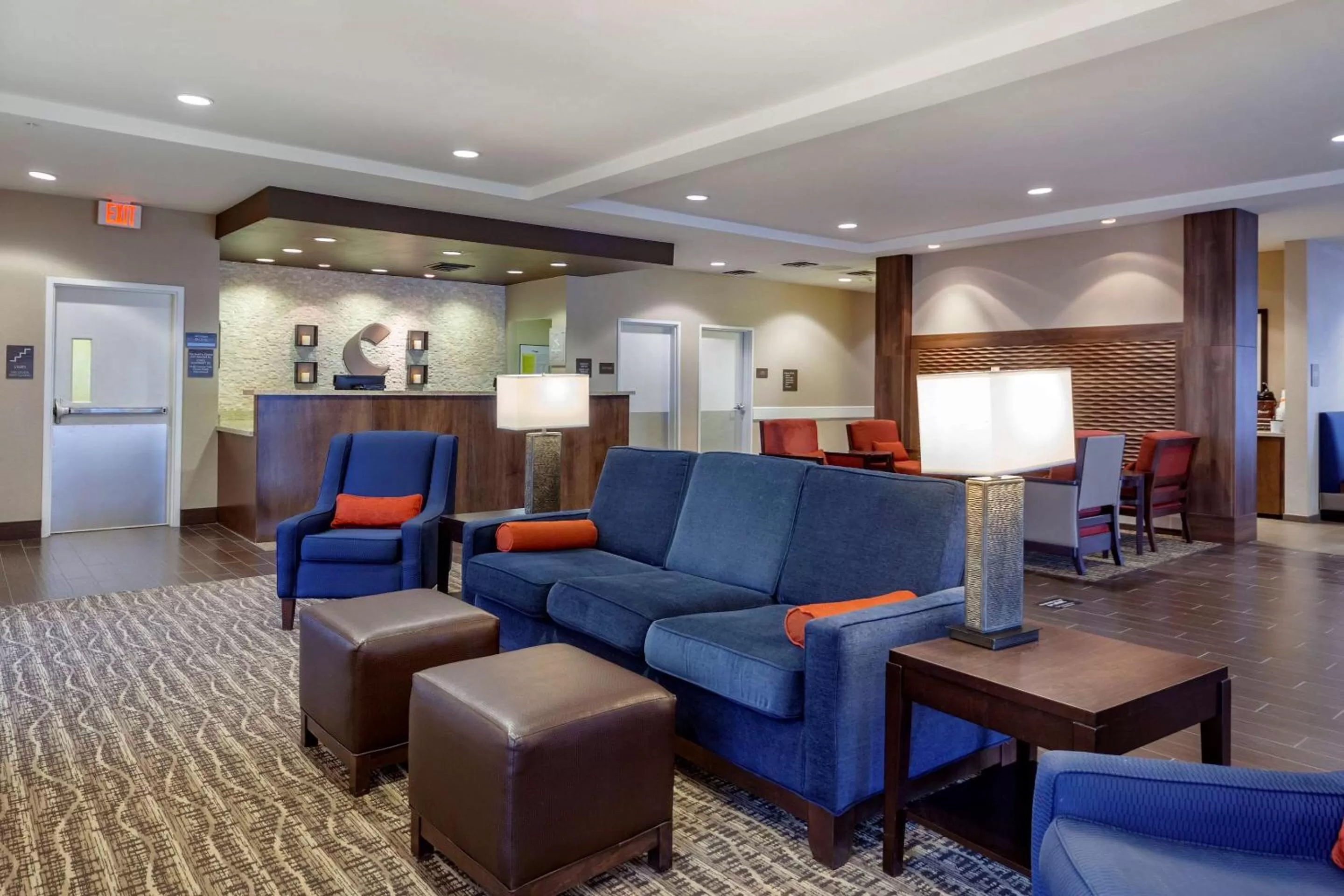 Lobby or reception in Comfort Inn & Suites Sidney I-80