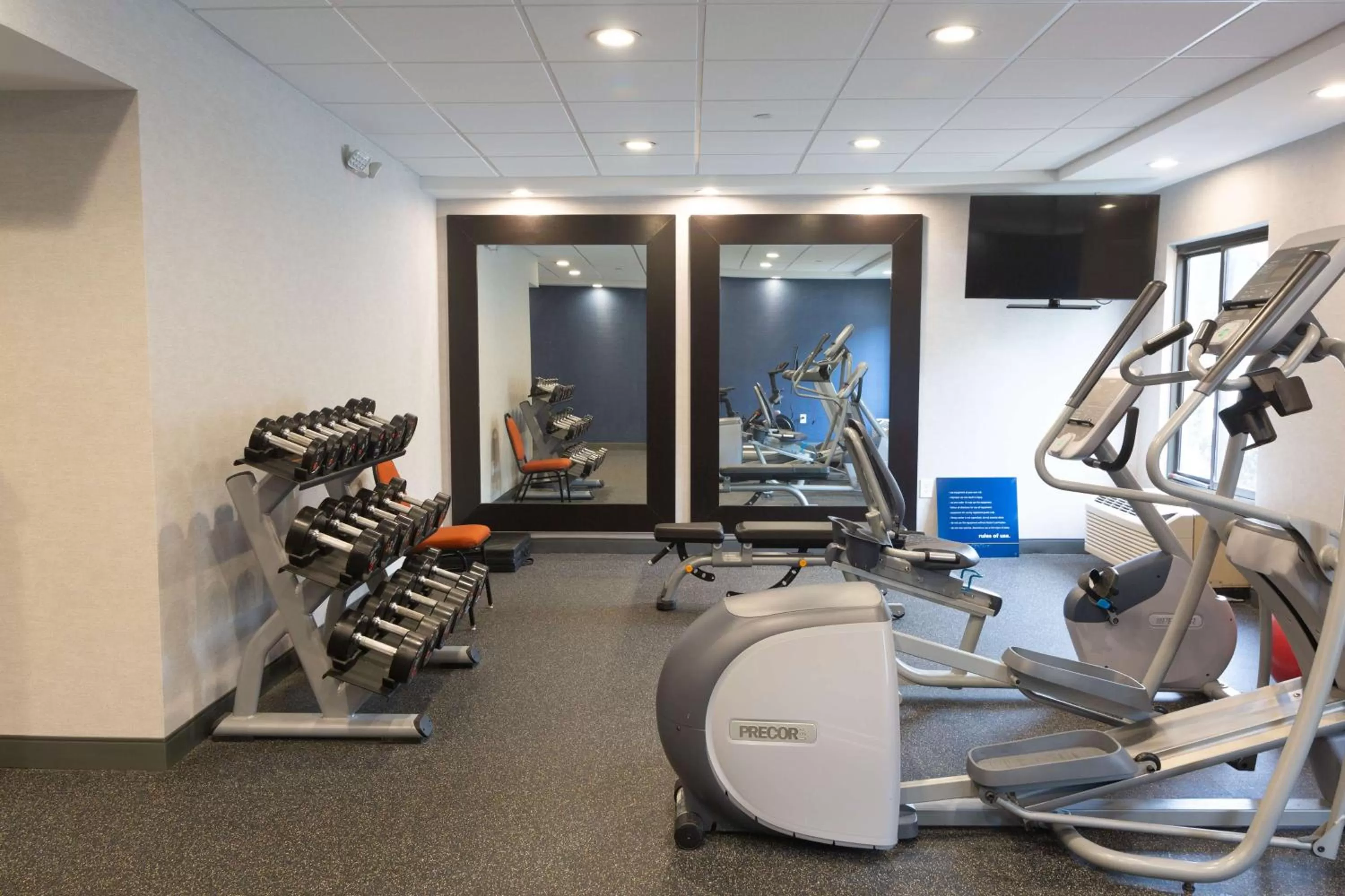 Fitness centre/facilities in Hampton Inn Atlanta/Peachtree City