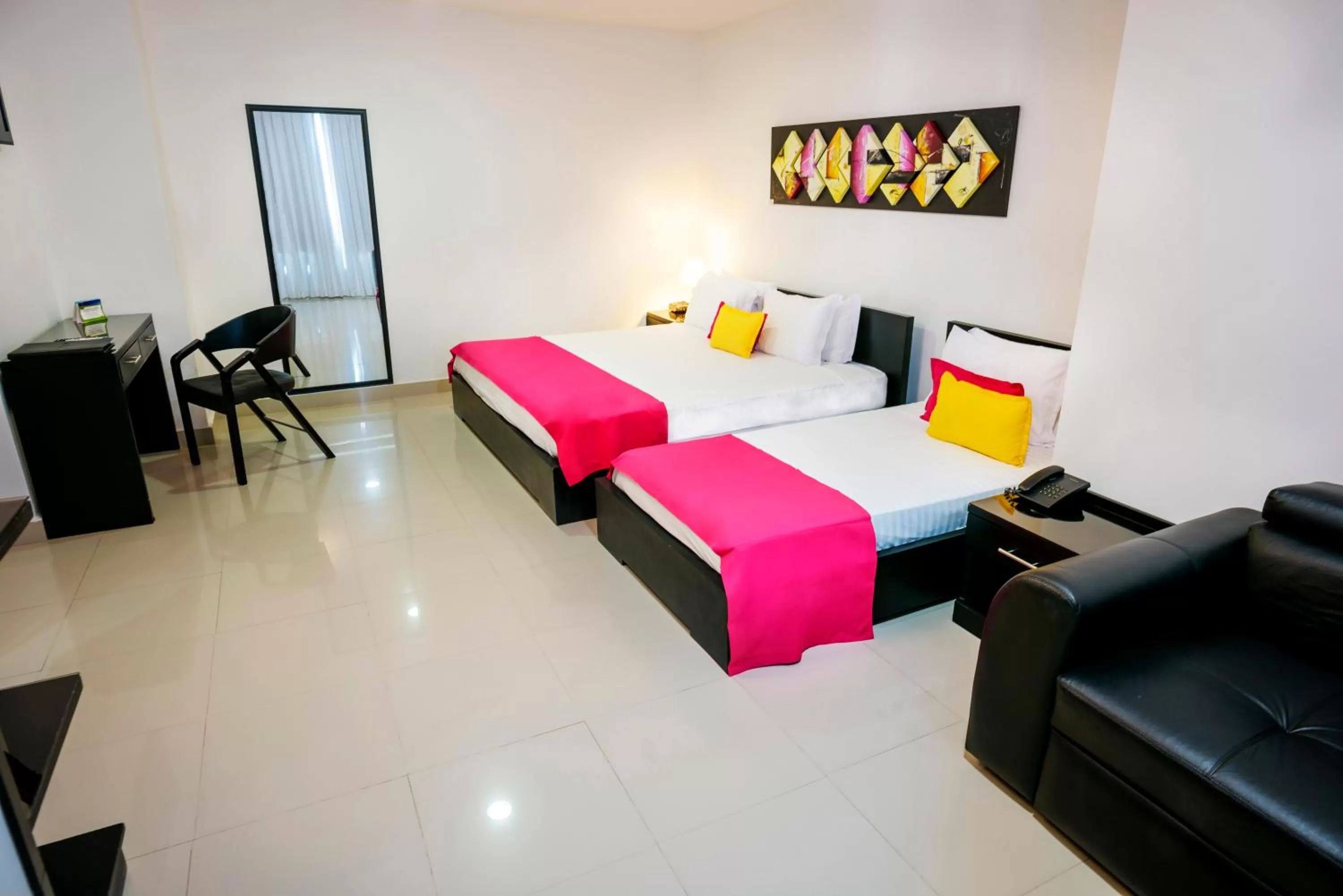 Bedroom, Bed in Hotel Atlantic Lux