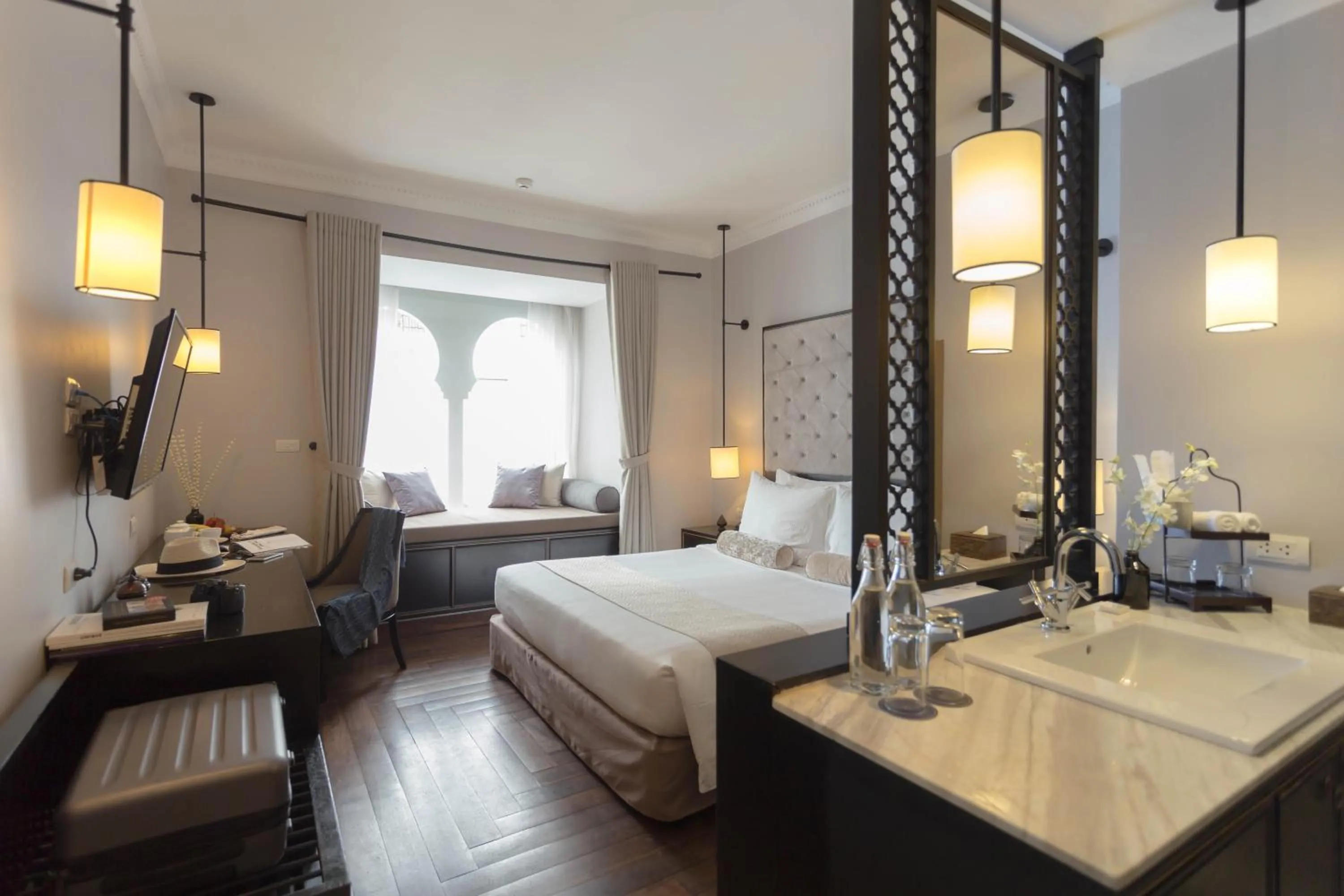 Bed in Sarai and Wander Resort