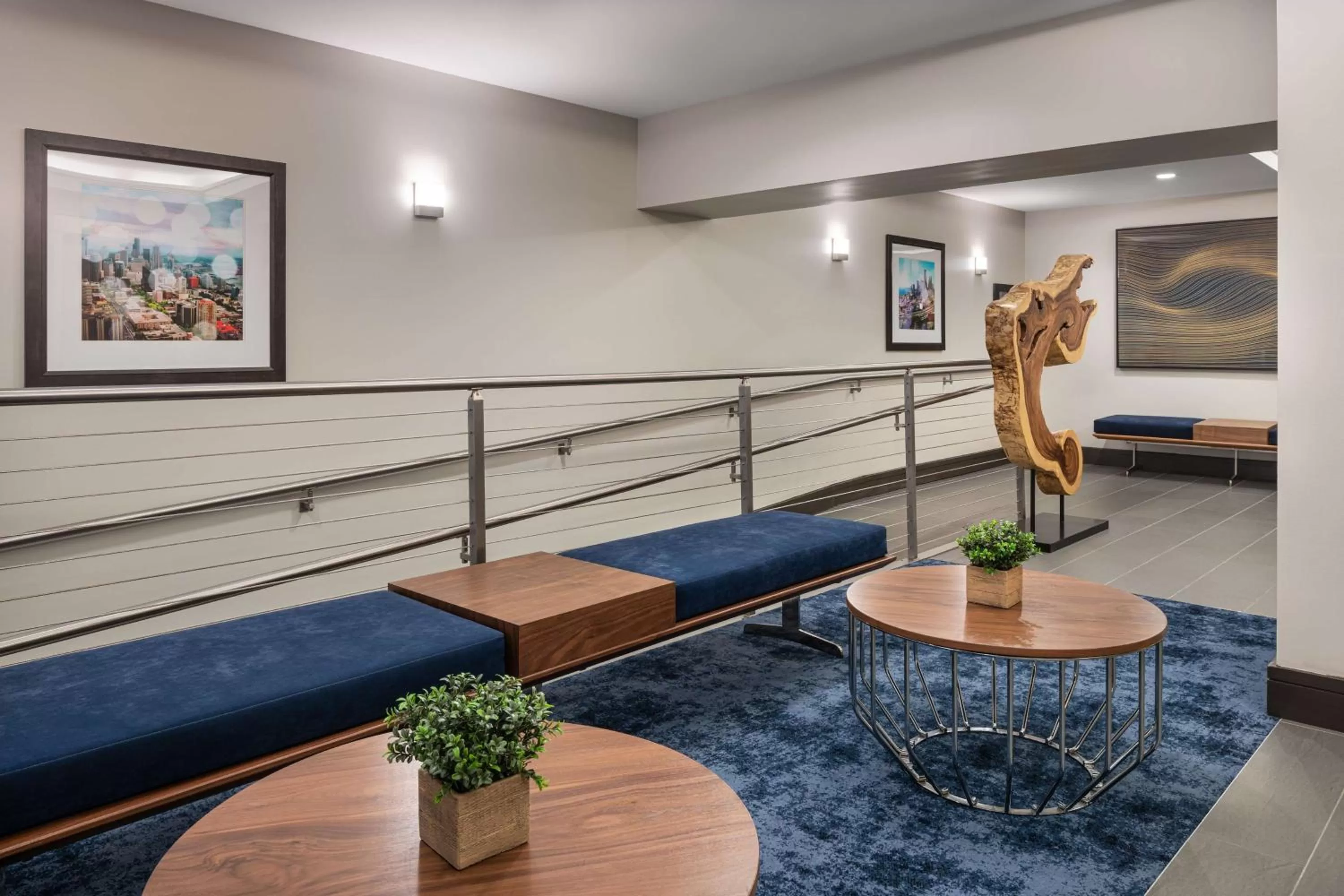 Lobby or reception in Hilton Seattle