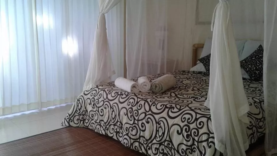Bed in Kerta Family Bed and Breakfast