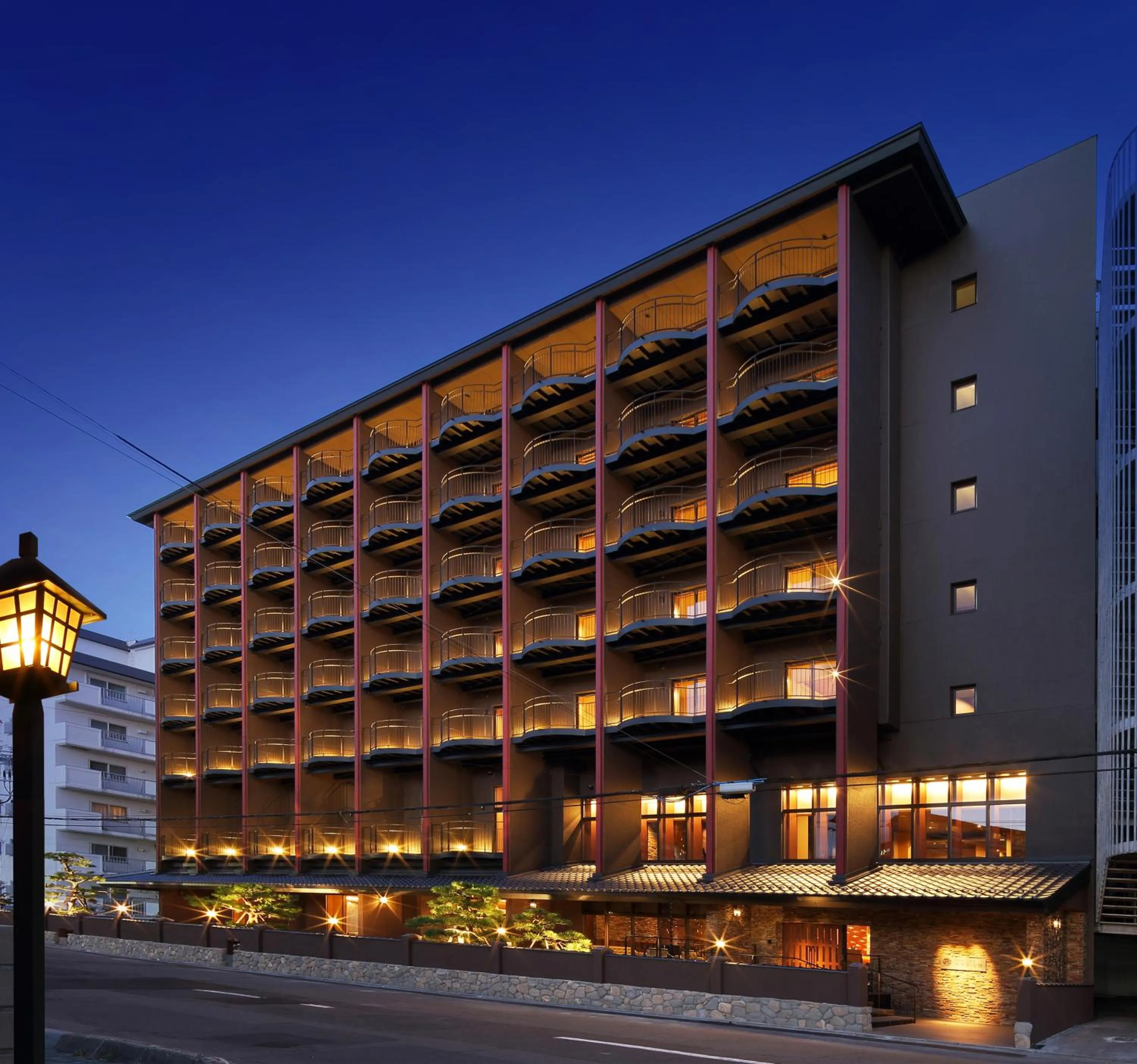 Property building in Hakodate Hotel Banso