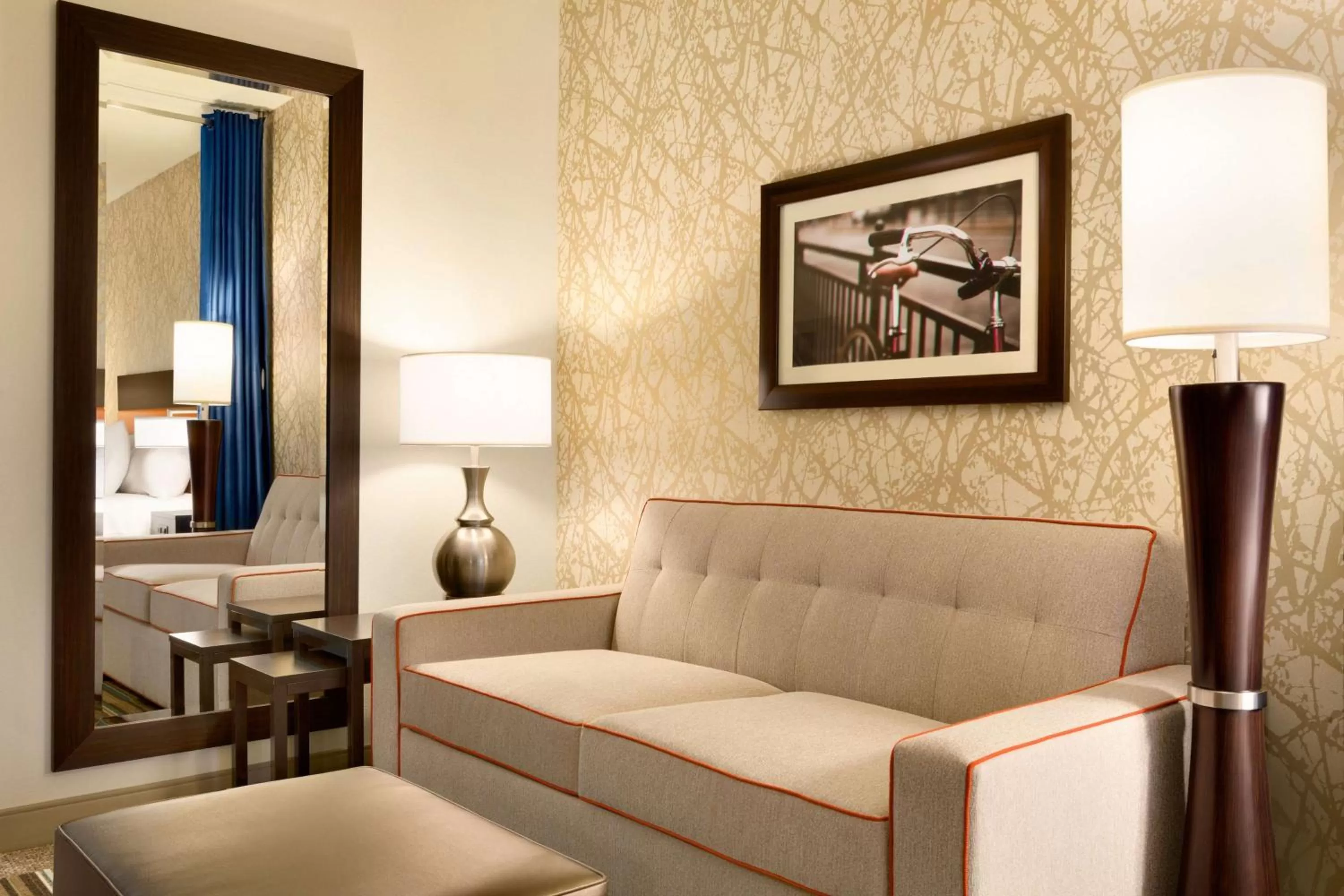 Living room in Home2 Suites By Hilton Birmingham Downtown