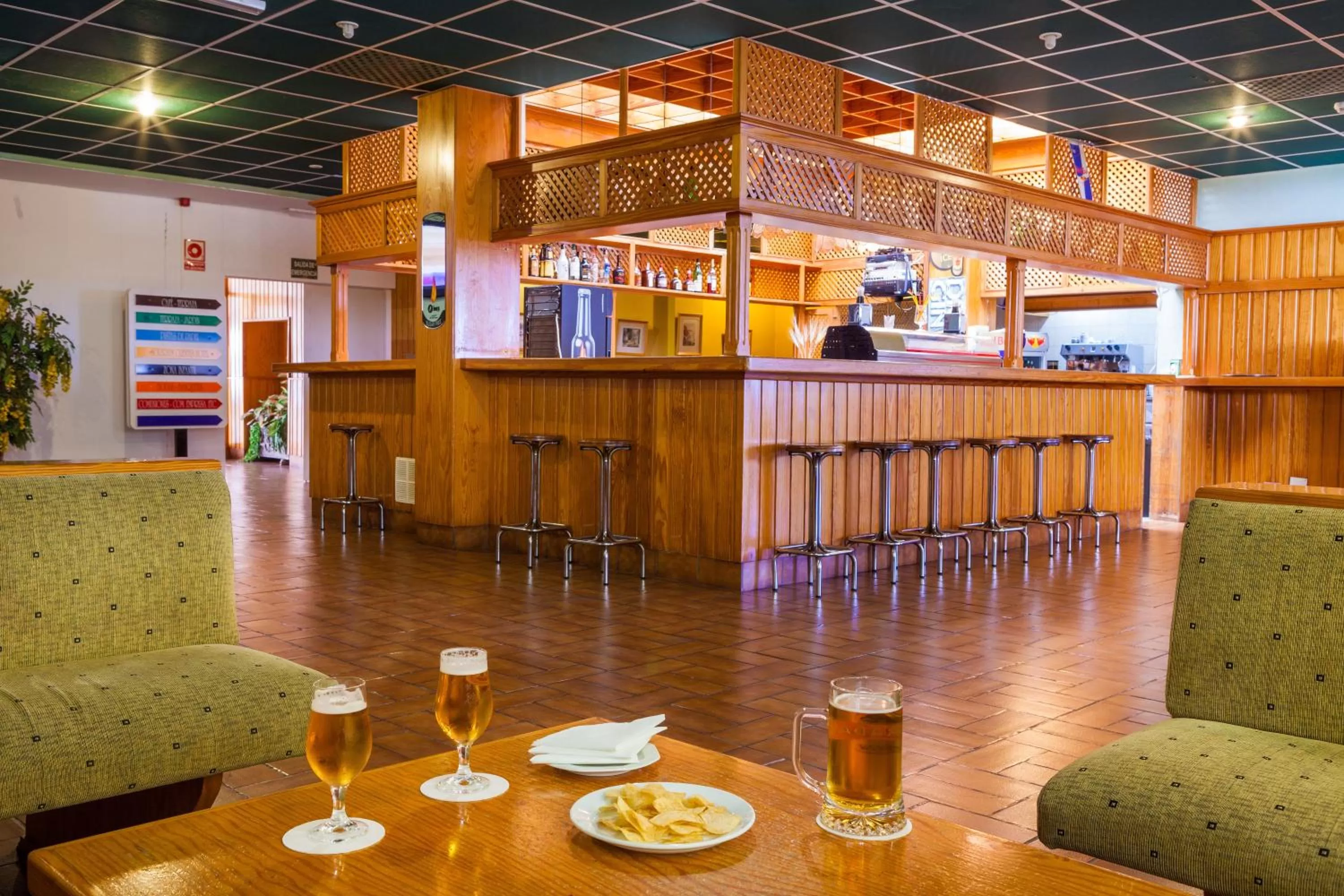 Lounge or bar in Hotel Panoramica Garden