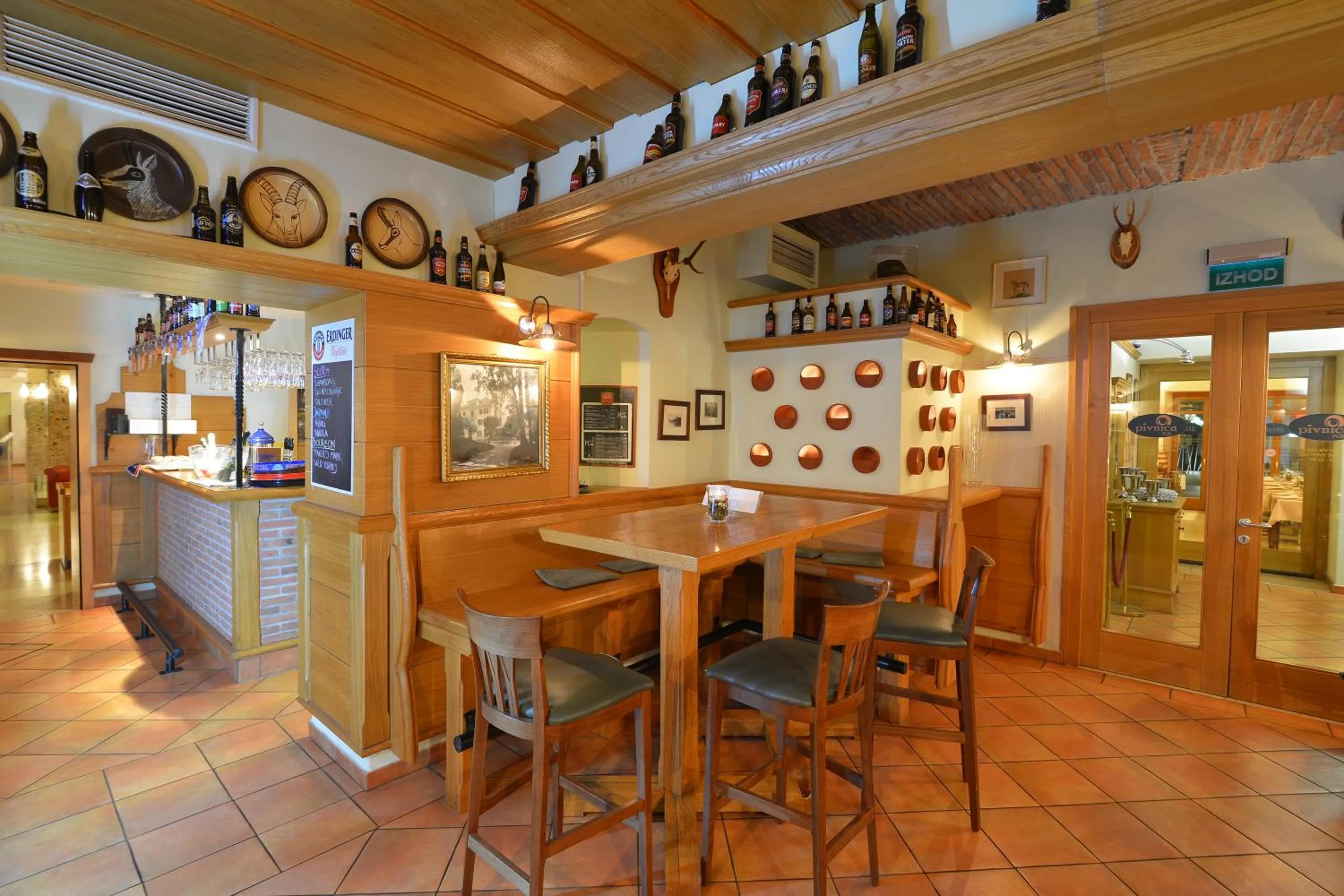 Lounge or bar in Hotel Lovec