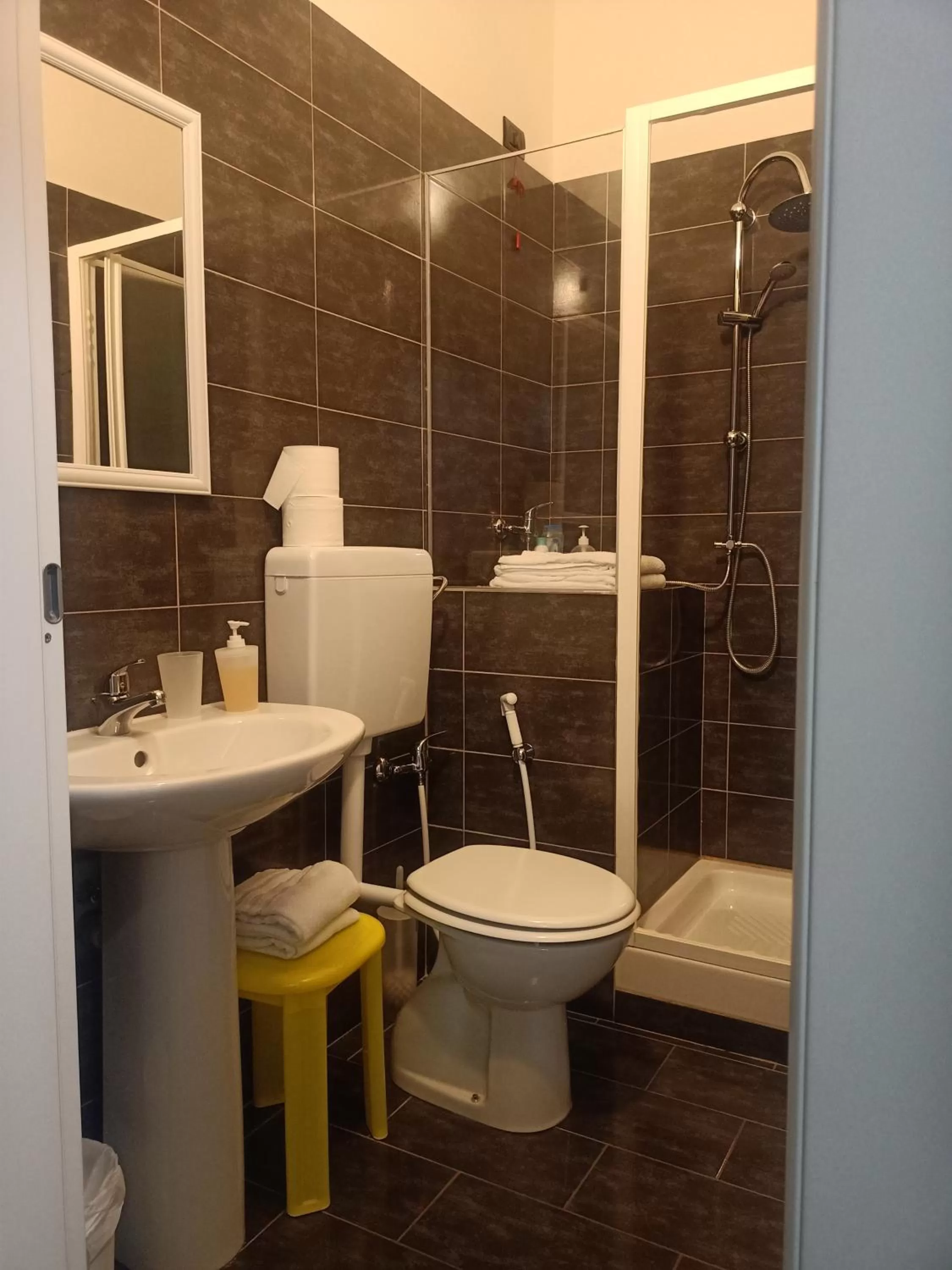 Bathroom in LE MURA Foresteria