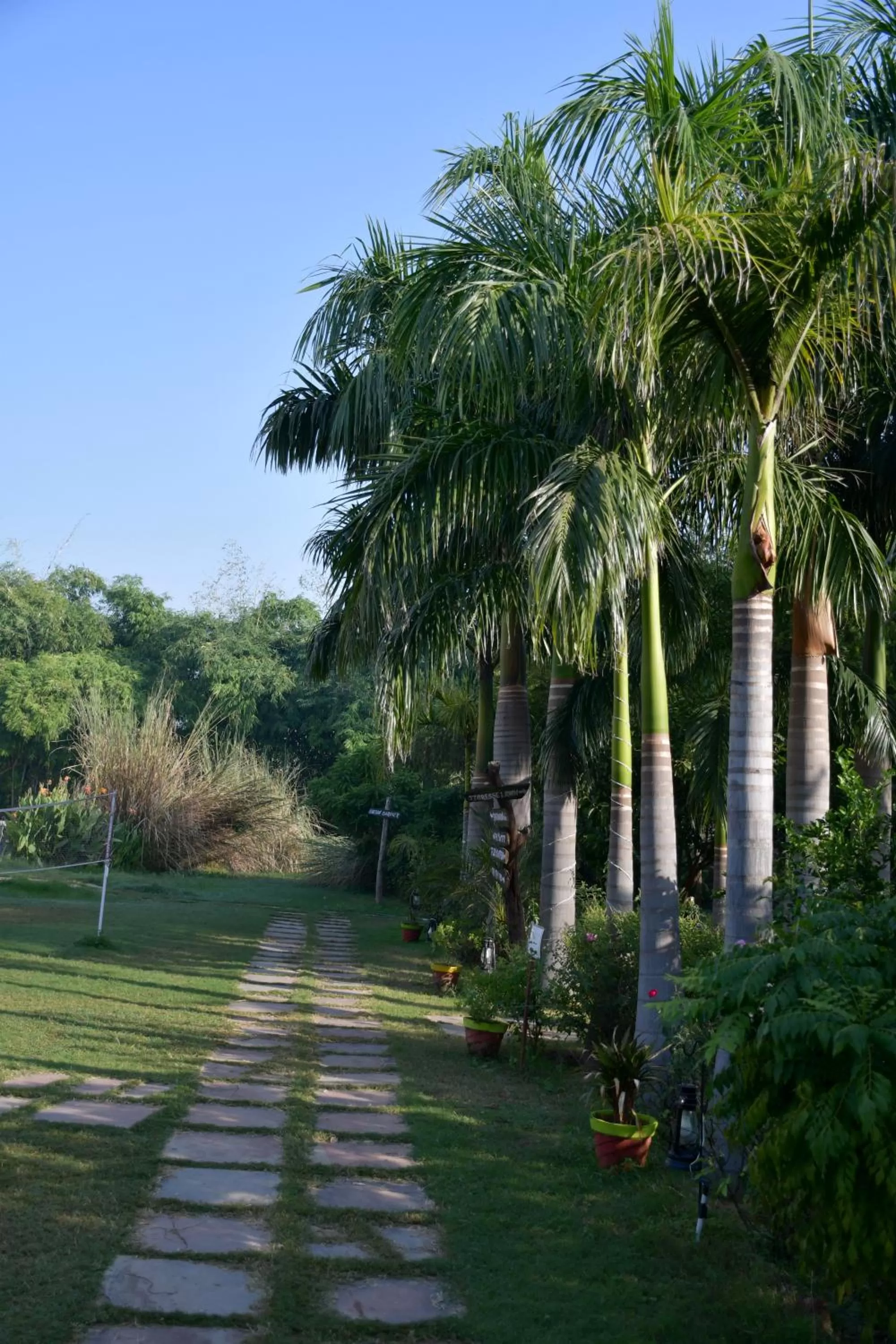Garden in Sultan Bagh Resort by The Sky Imperial