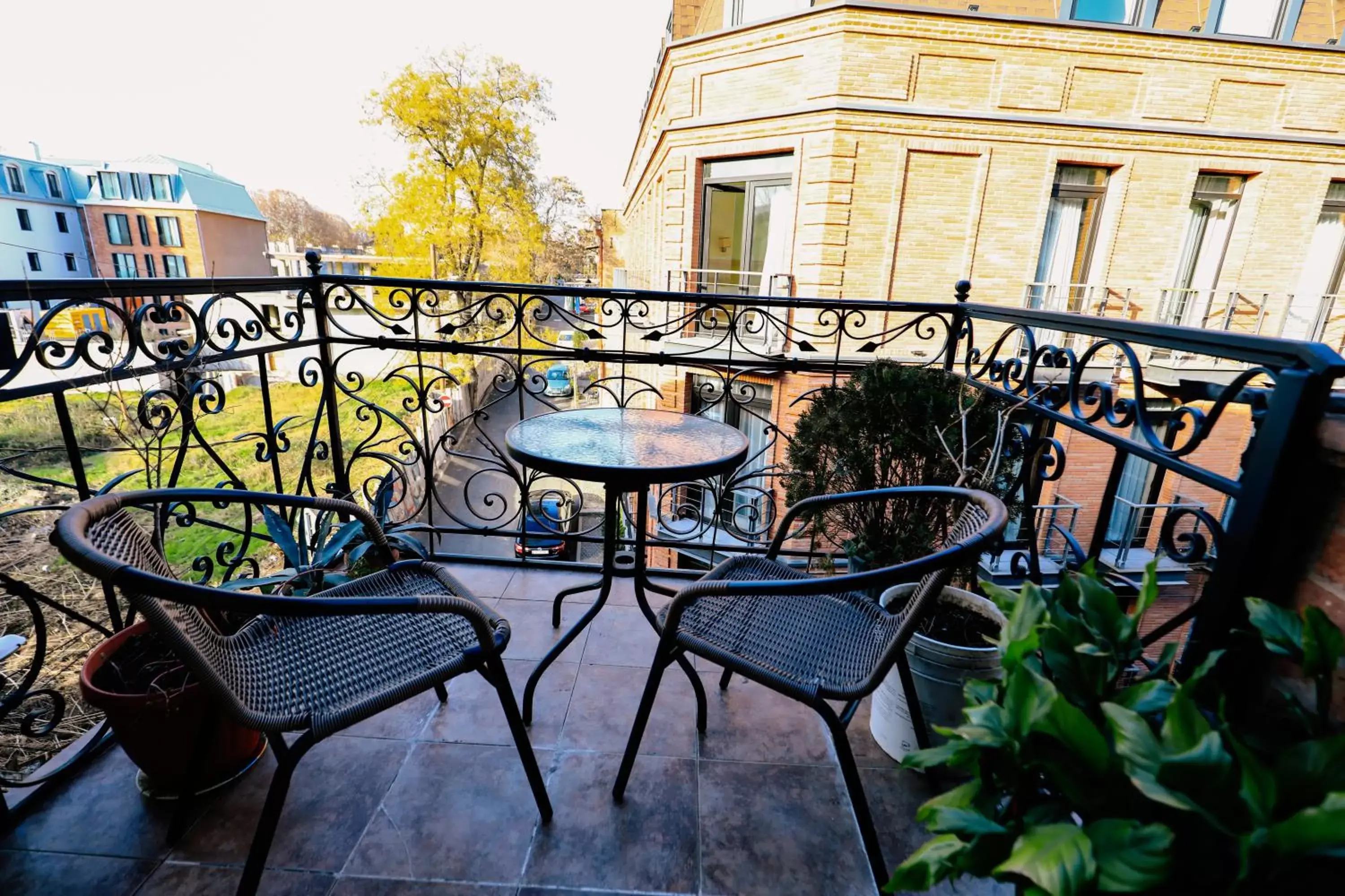 Deluxe Double Room with Balcony in Tamarisi Old Tbilisi Deluxe Double Room with Balcony in Tamarisi Old Tbilisi