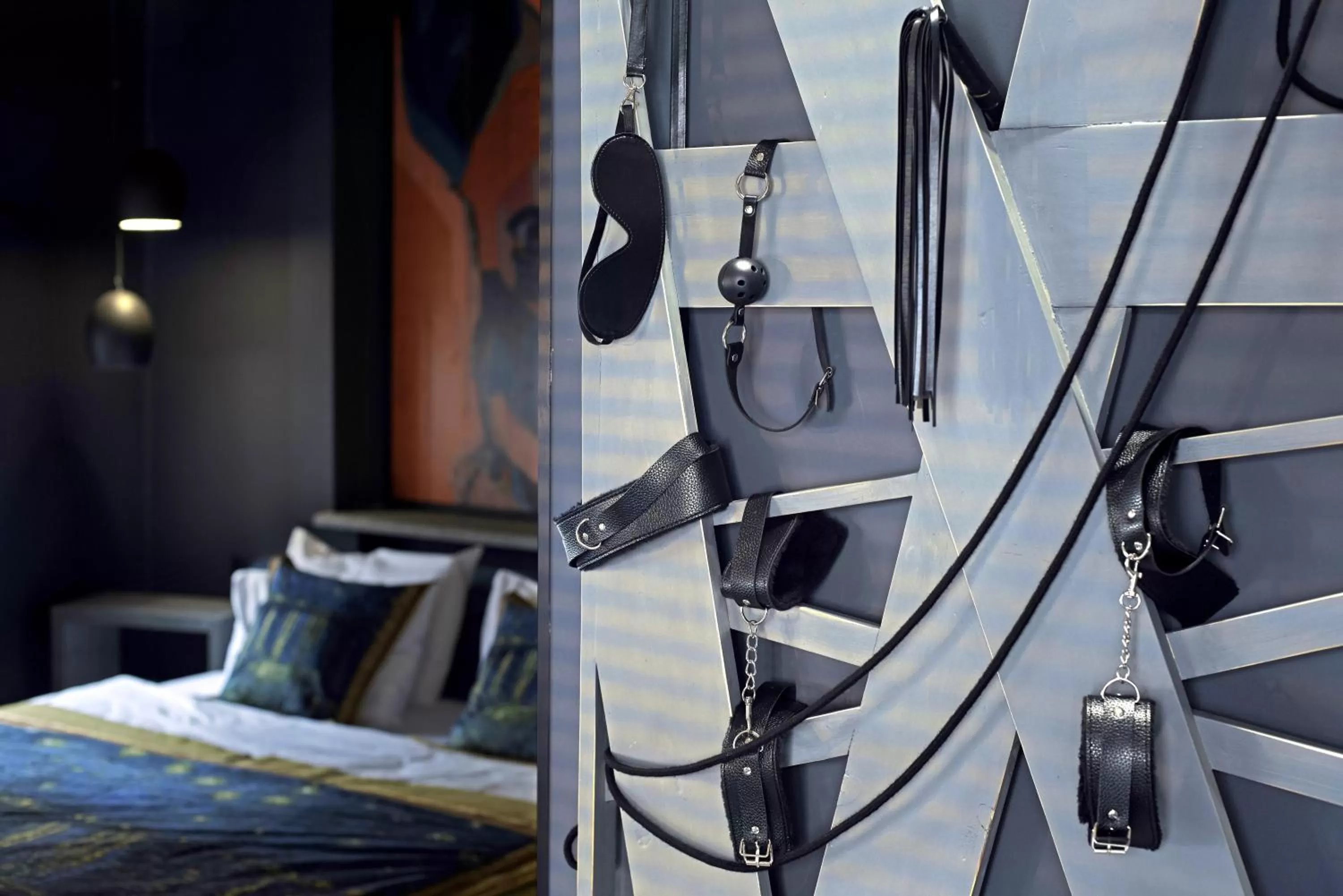 Decorative detail in MaNNa Boutique Hotel