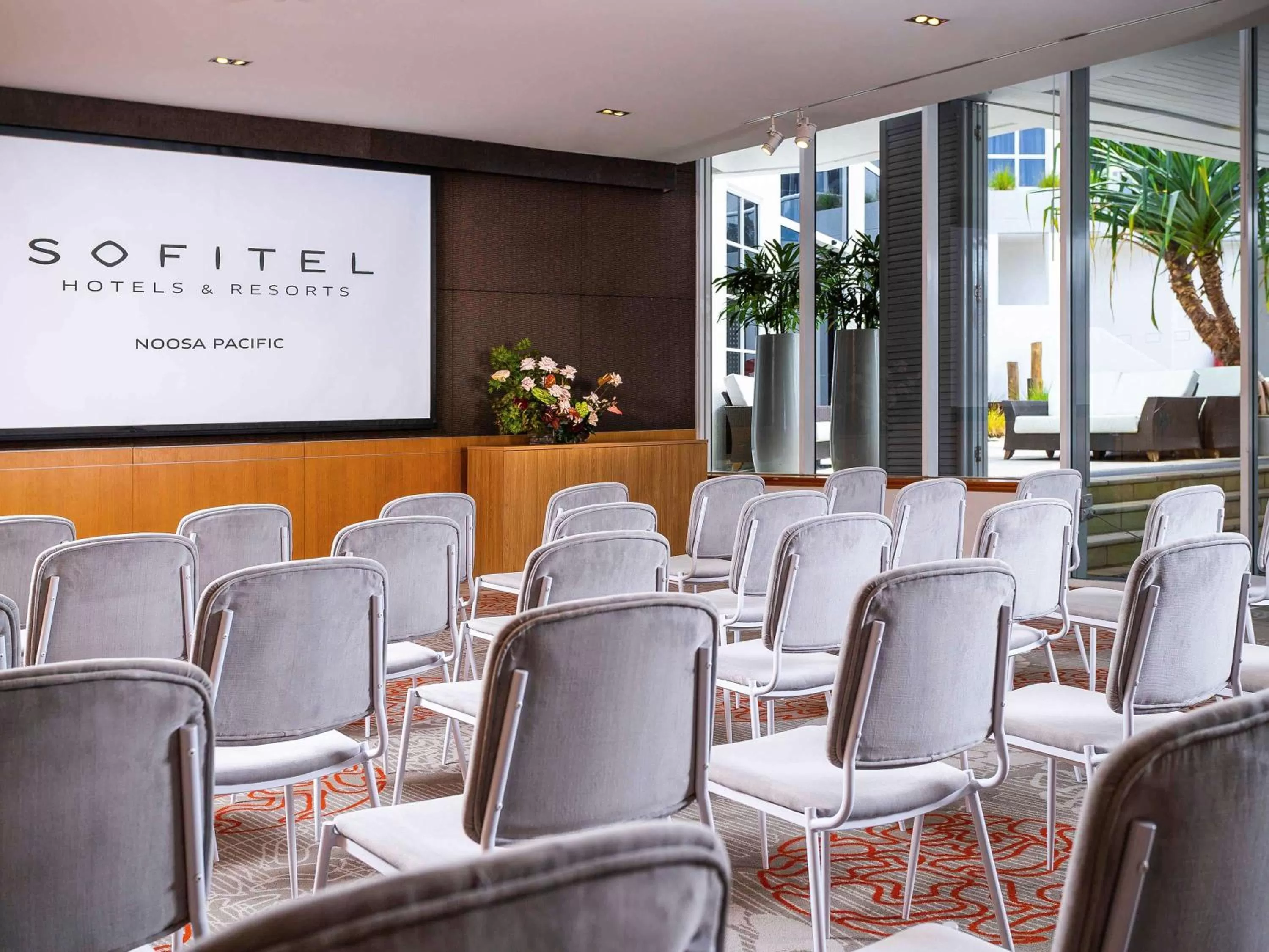 On site in Sofitel Noosa Pacific Resort